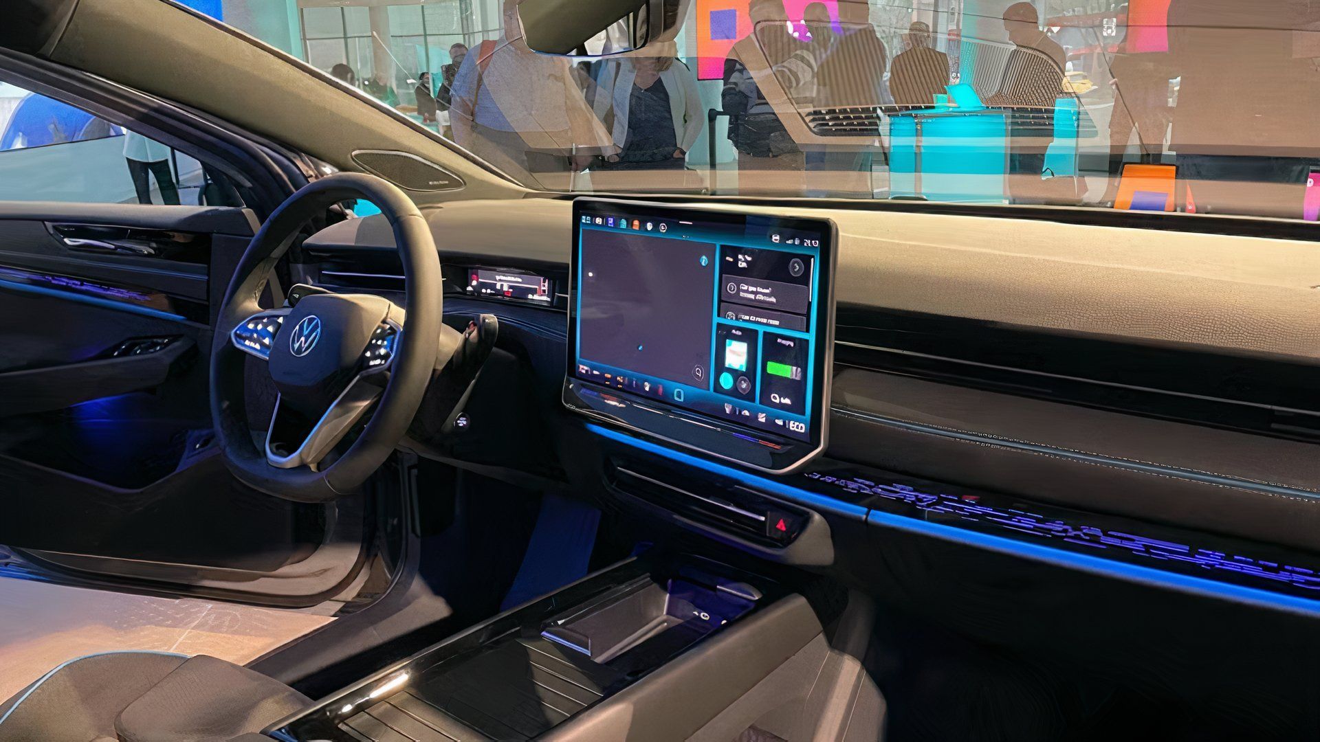 VW ID.7 interior front
