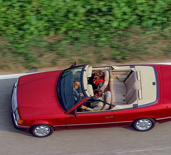 W124 Red Convertible This Vintage Mercedes Is The Perfect Starter For Your Classic Car Addiction