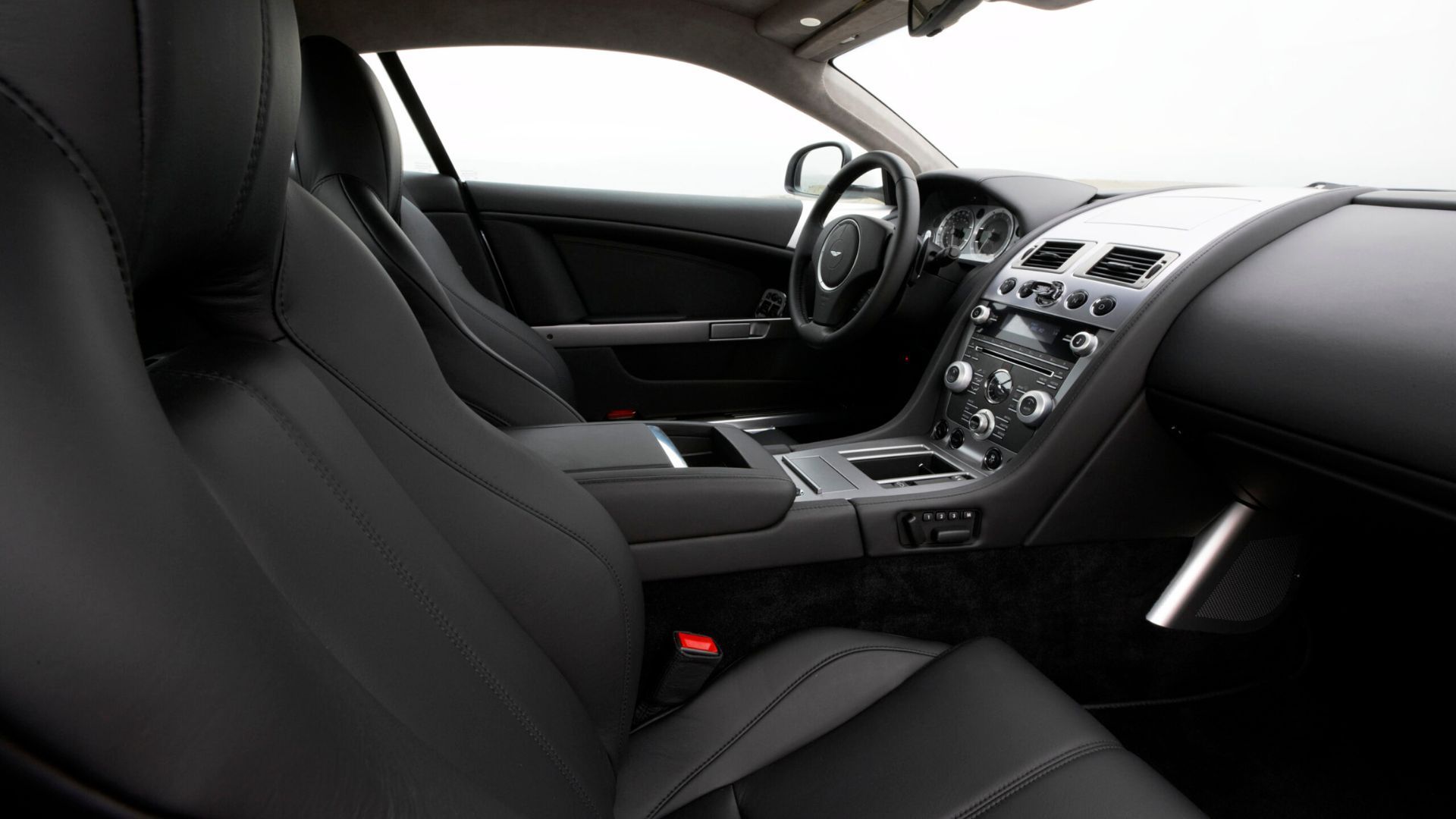 Aston Martin Db9 Interior 2009 DB9 2009 Manual Bamboo Centre Stack Sat