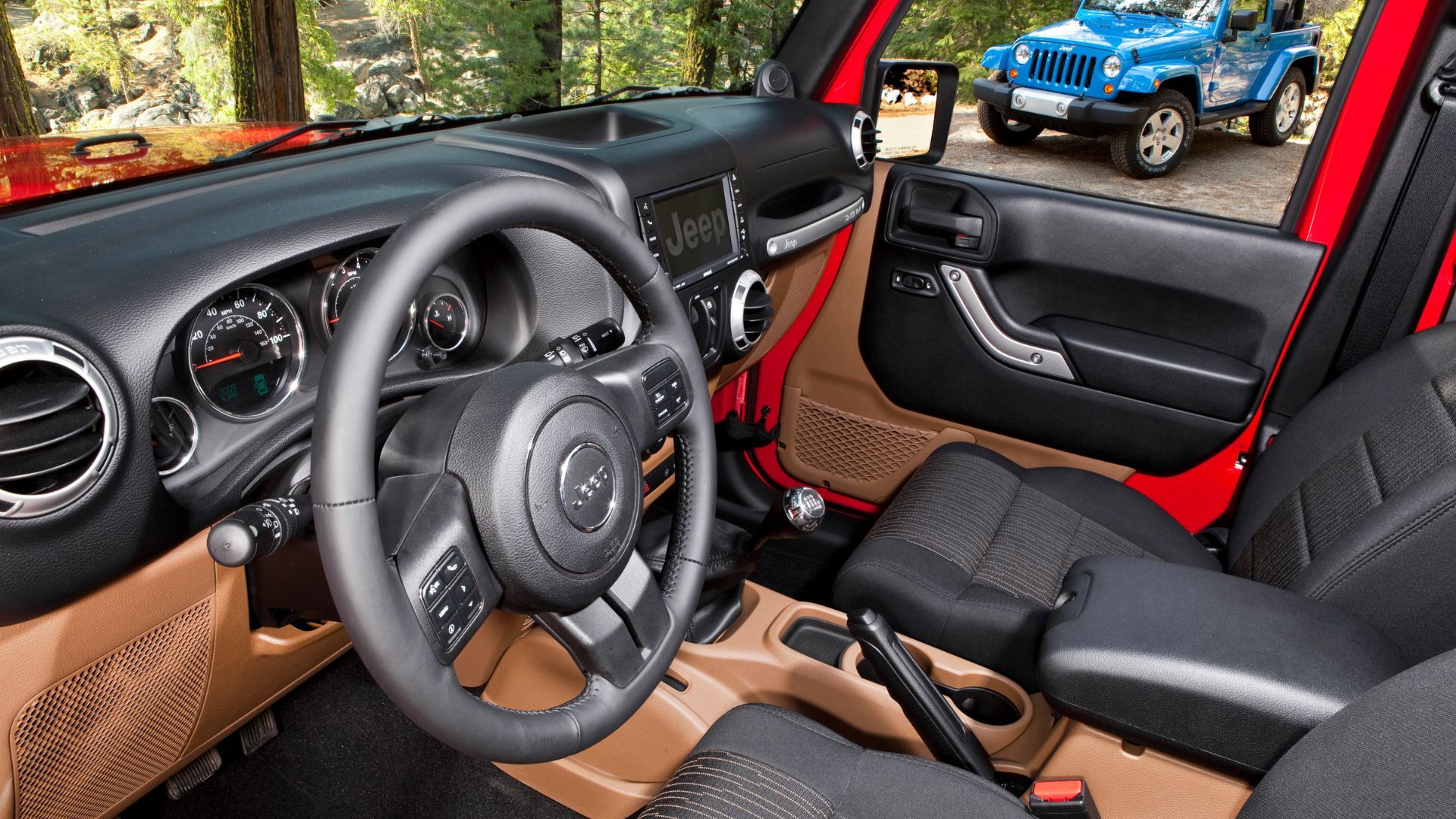 2012 Jeep Wrangler Interior Photos, image size:1920x1080