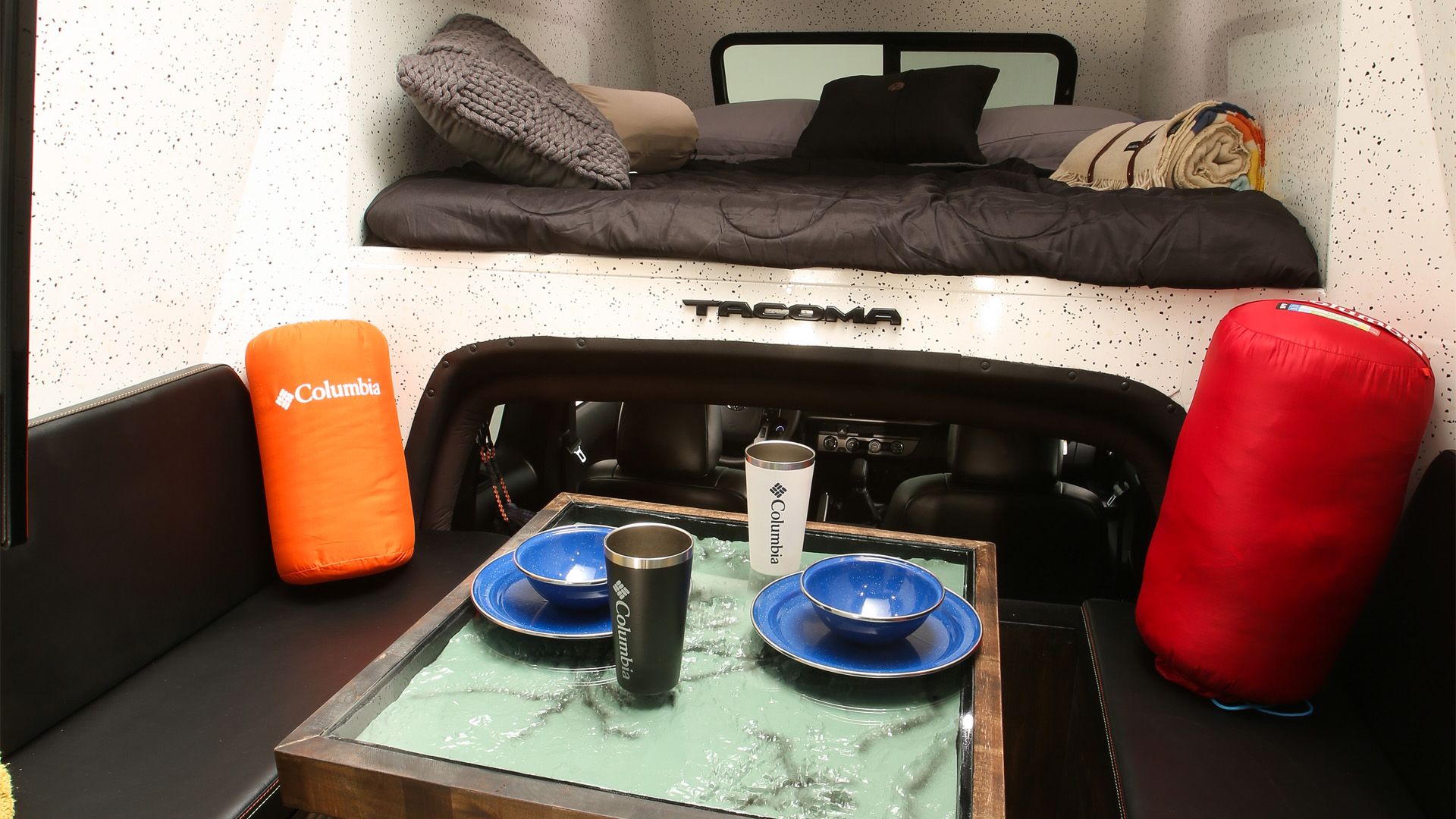 2021 Toyota Tacoma TRD Sport TacoZilla Camper Interior Front