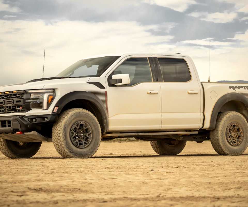 Custom White Raptor R Ford Hints At A Dakar-Bred Standalone Raptor Supercar
