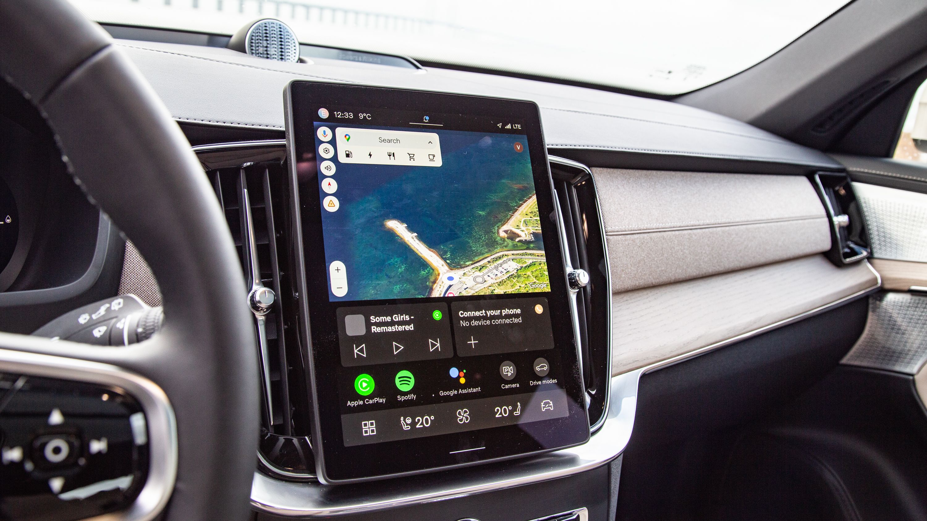 2025 Volvo XC90 Infotainment Screen (1)