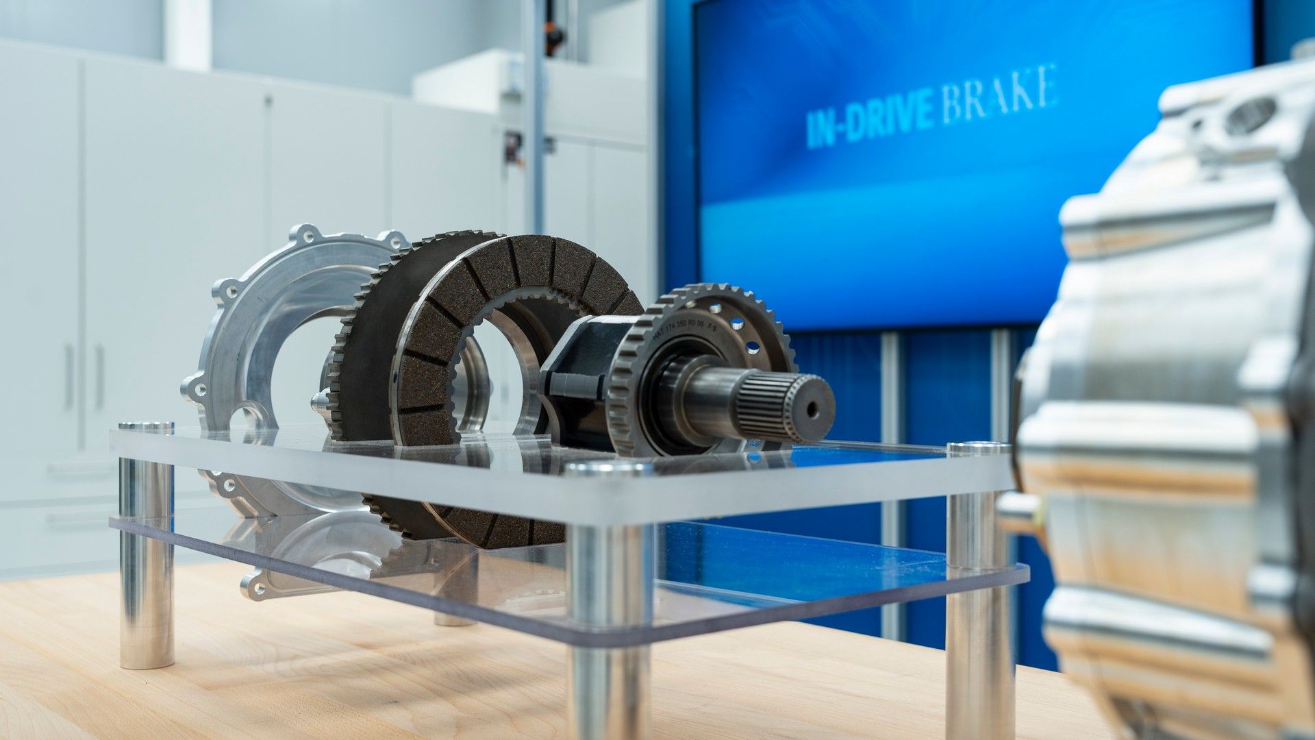 Integrated motor brake