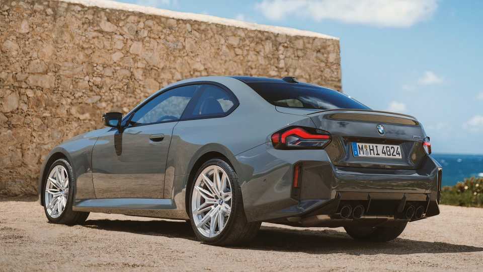 2025 M2 Rear 2025 BMW M2 Pricing, Photos & Specs