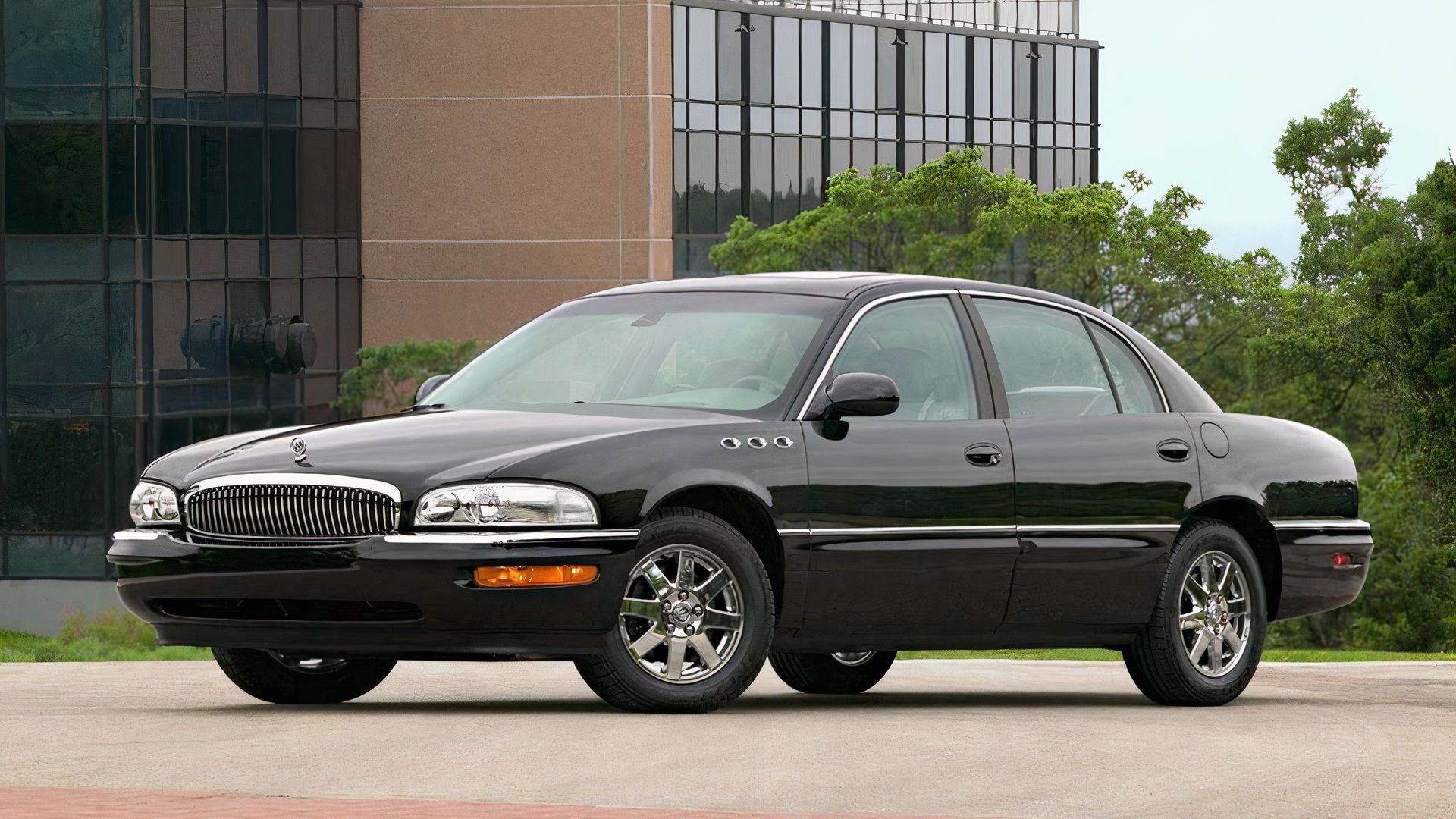 buick park avenue front black