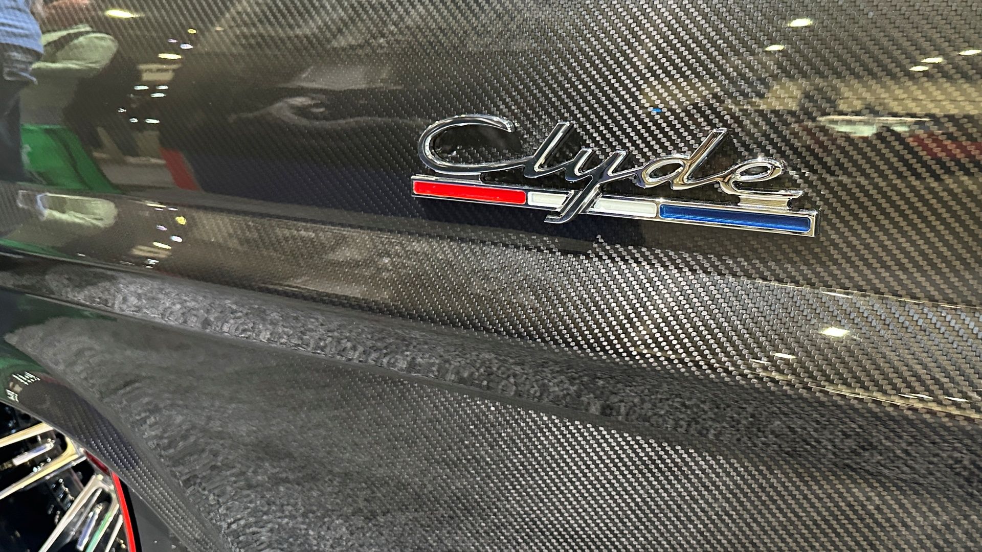 Carbon Clyde badge at Sema