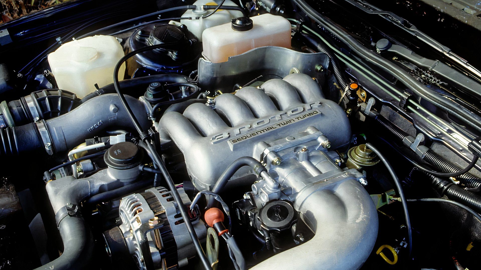 The Mazda Concept From The 80s With A Steering Yoke And Tri-Rotor Engine