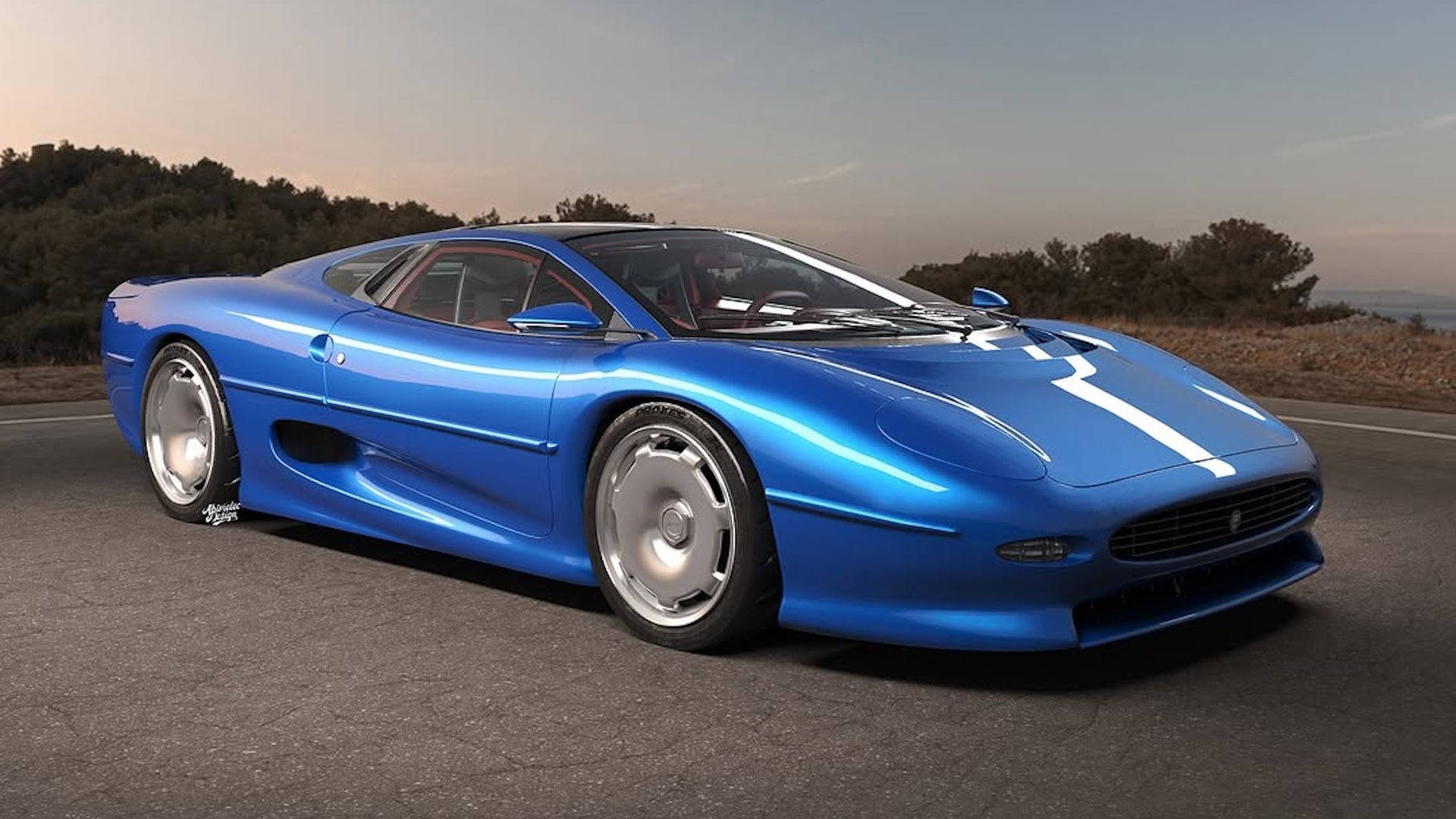 This XJ220 With Ford GT Power Would Make Jaguar Cool Again