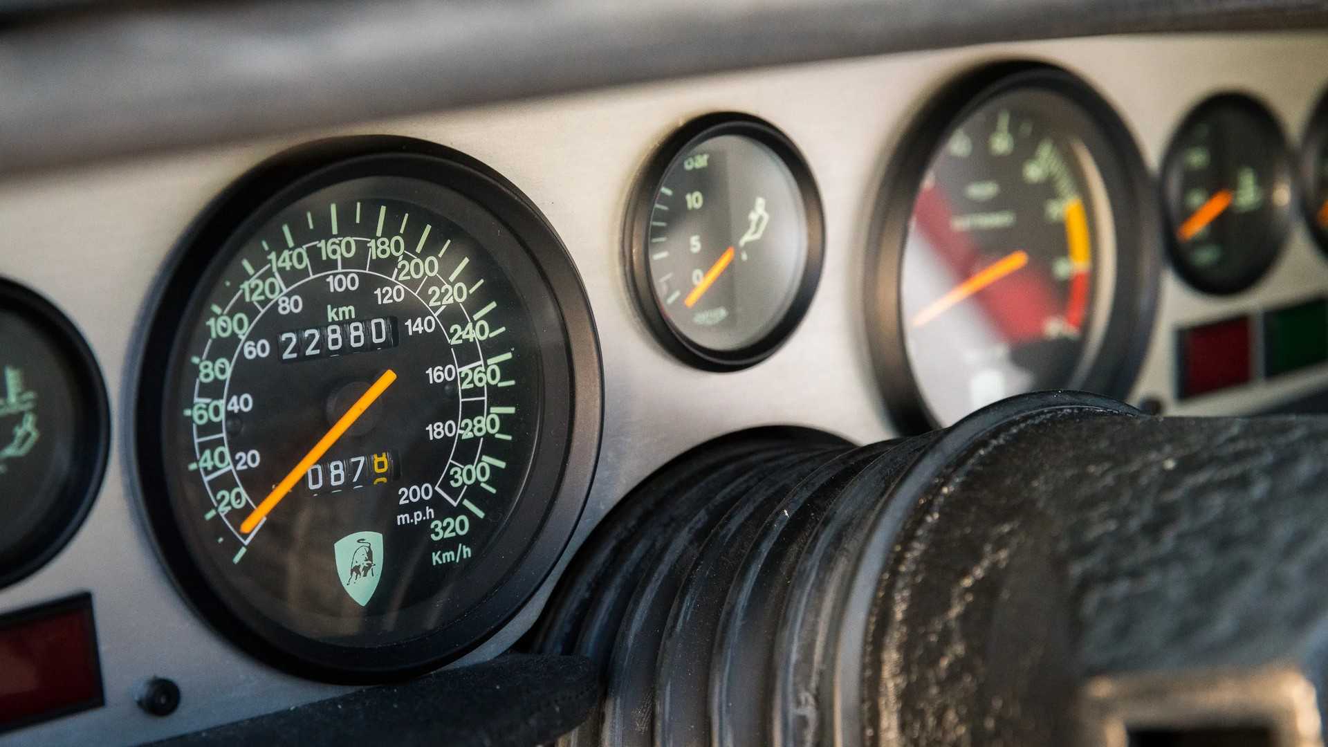 Countach Speedometer This Is The Rare Turbo Countach Lamborghini Wouldn’t Build