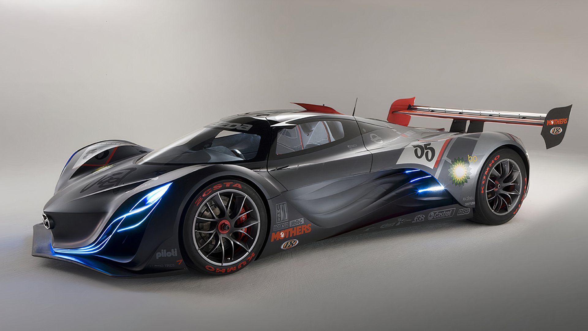 The Rotary-Powered Mazda Supercar Concept That Went Up In Flames