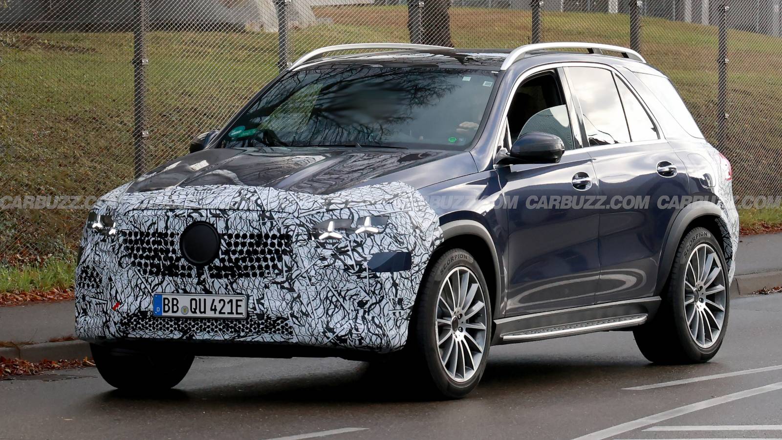 Spied: 2026 Mercedes-Benz GLE Has Us Seeing Stars
