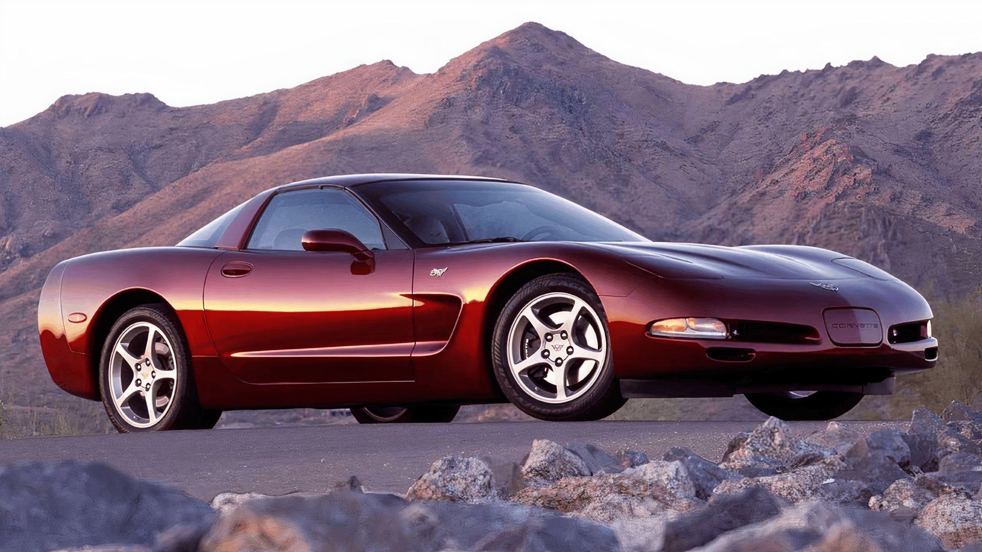 1997 Chevrolet Corvette Coupe front 1/4