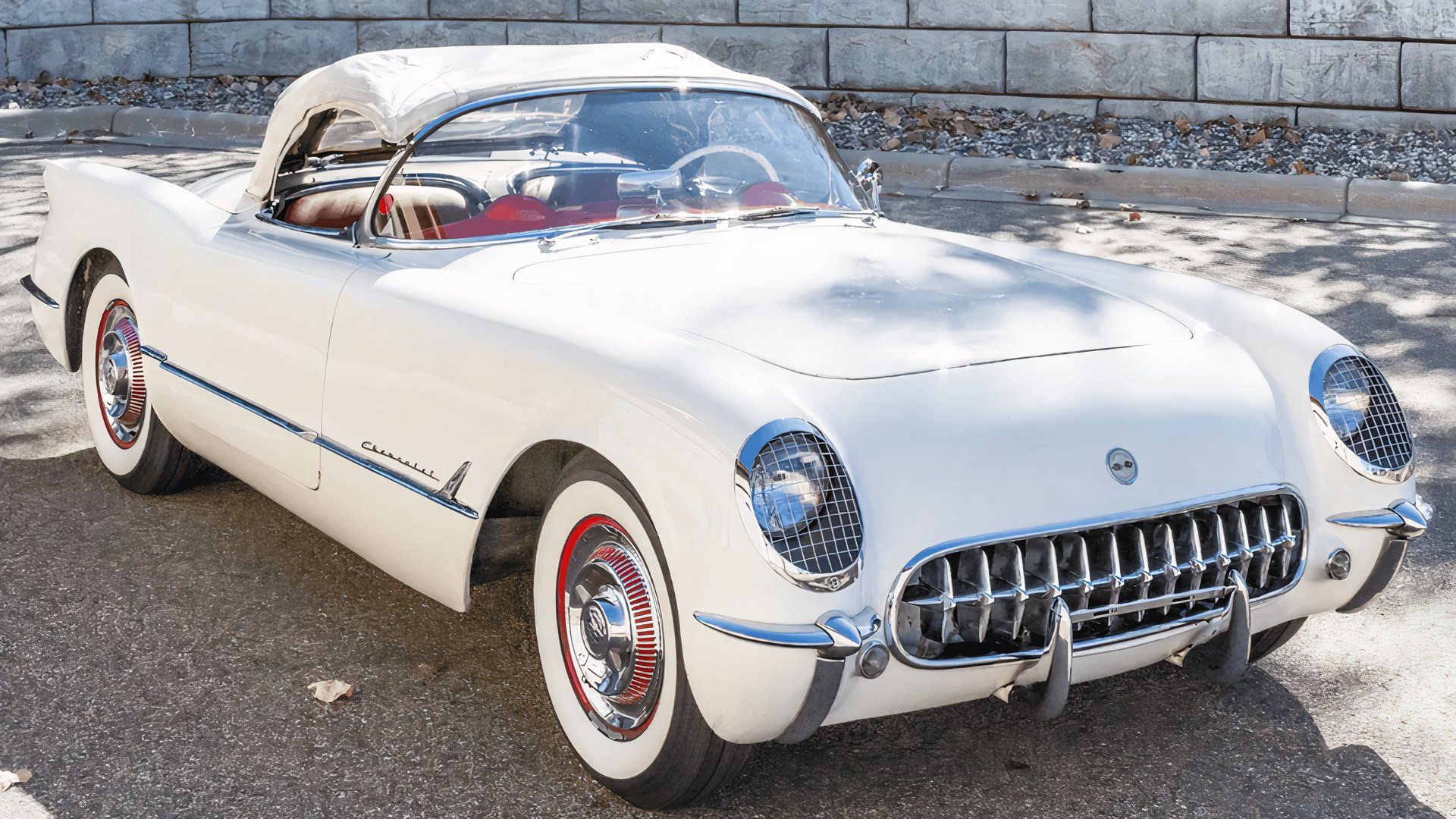 1954 Chevrolet Corvette front 1/4