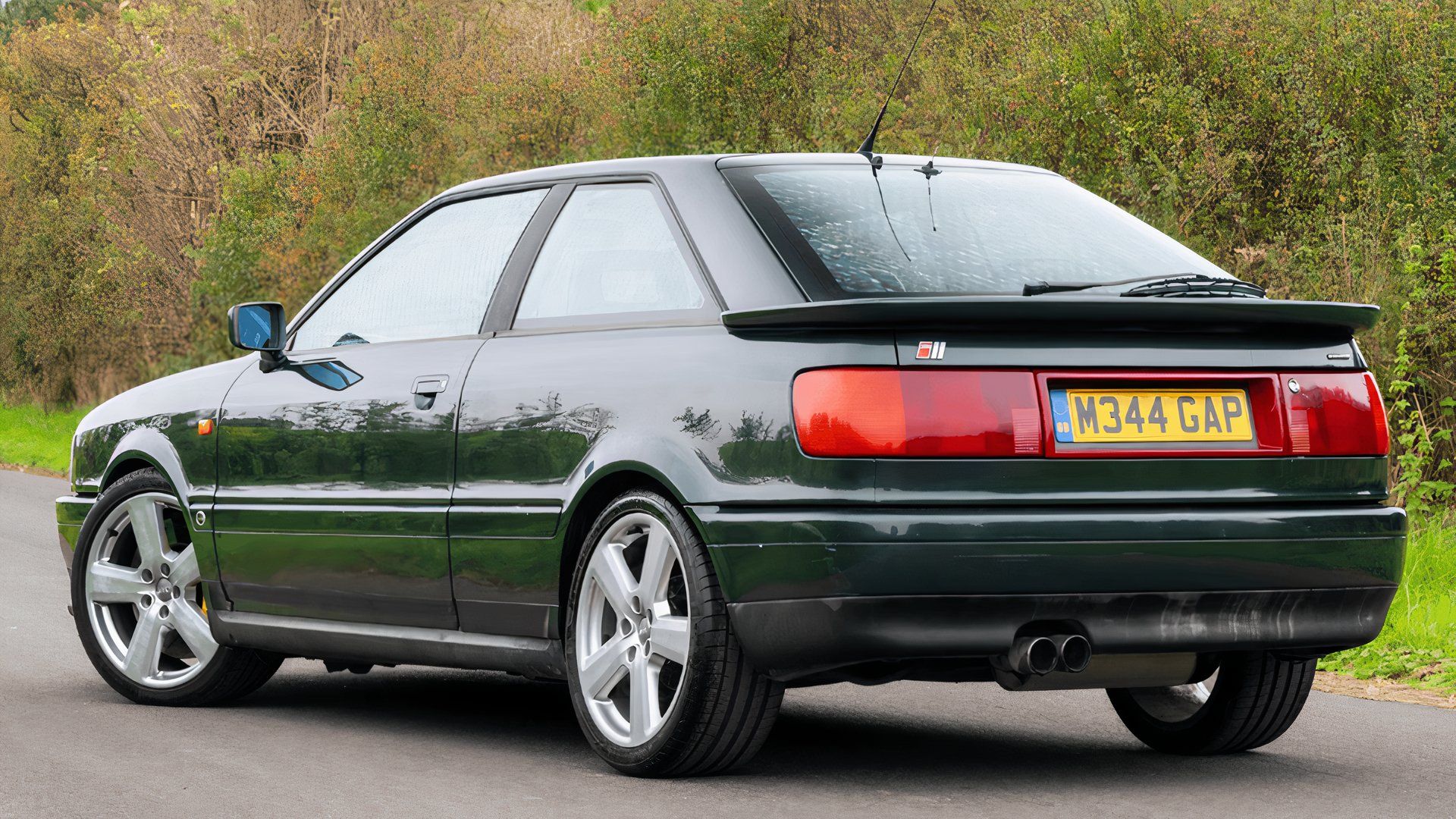 1992 Audi S2 Coupe rear 1/4