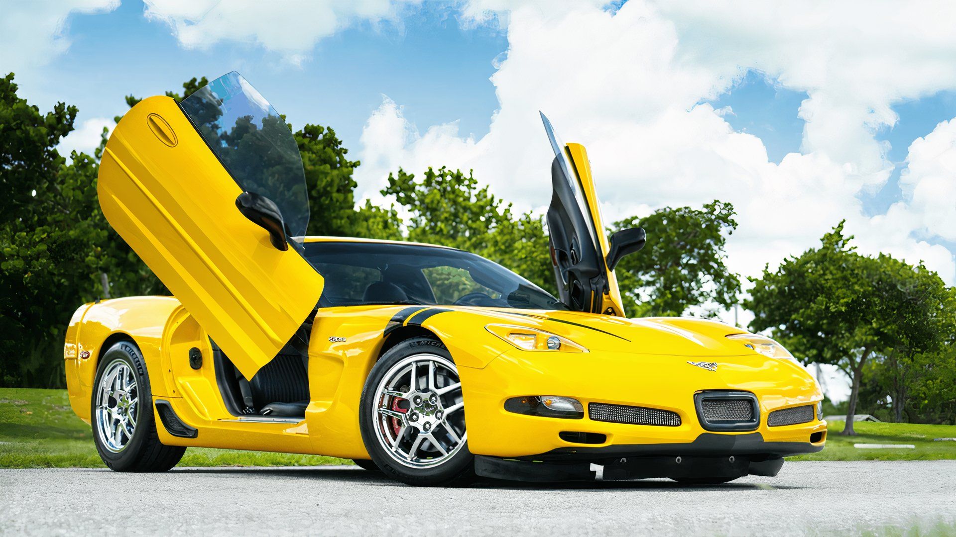 Modified C5 Chevrolet Corvette front 1/4