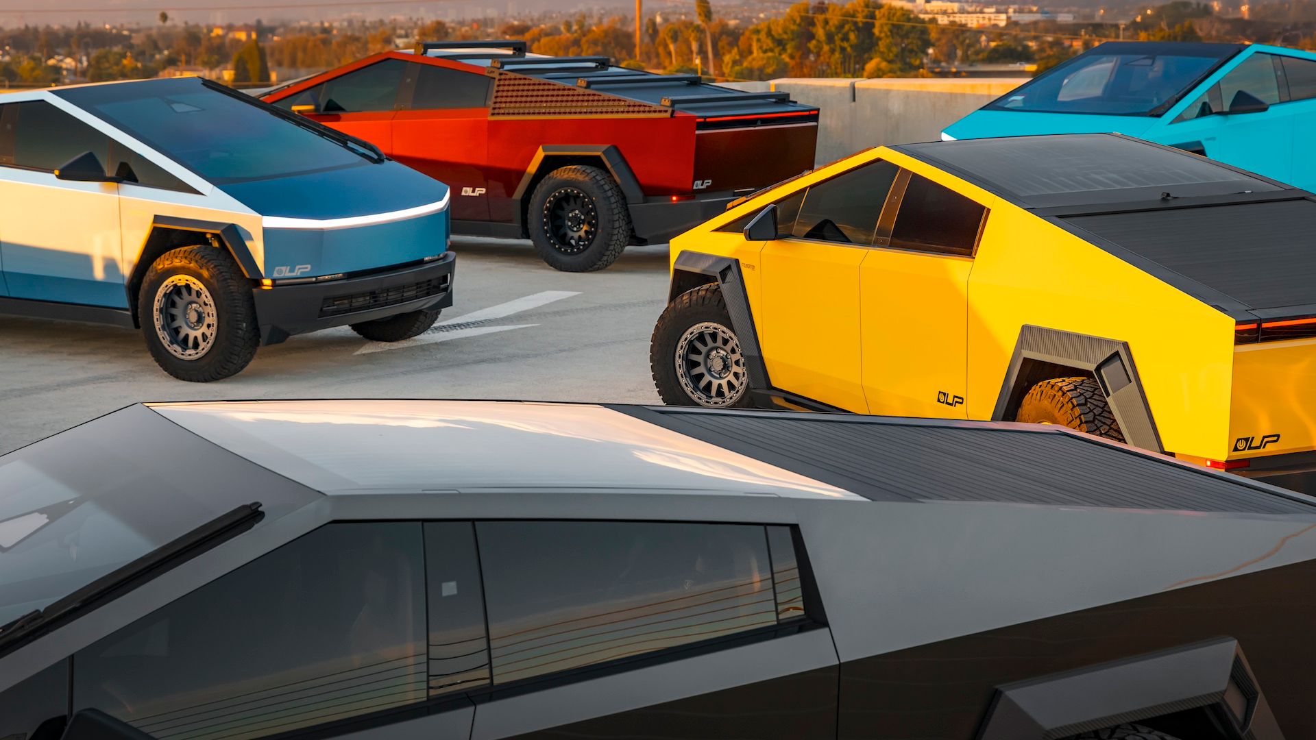 Unplugged Performance Brings 7,200-HP Worth Of Modified Cybertrucks To SEMA