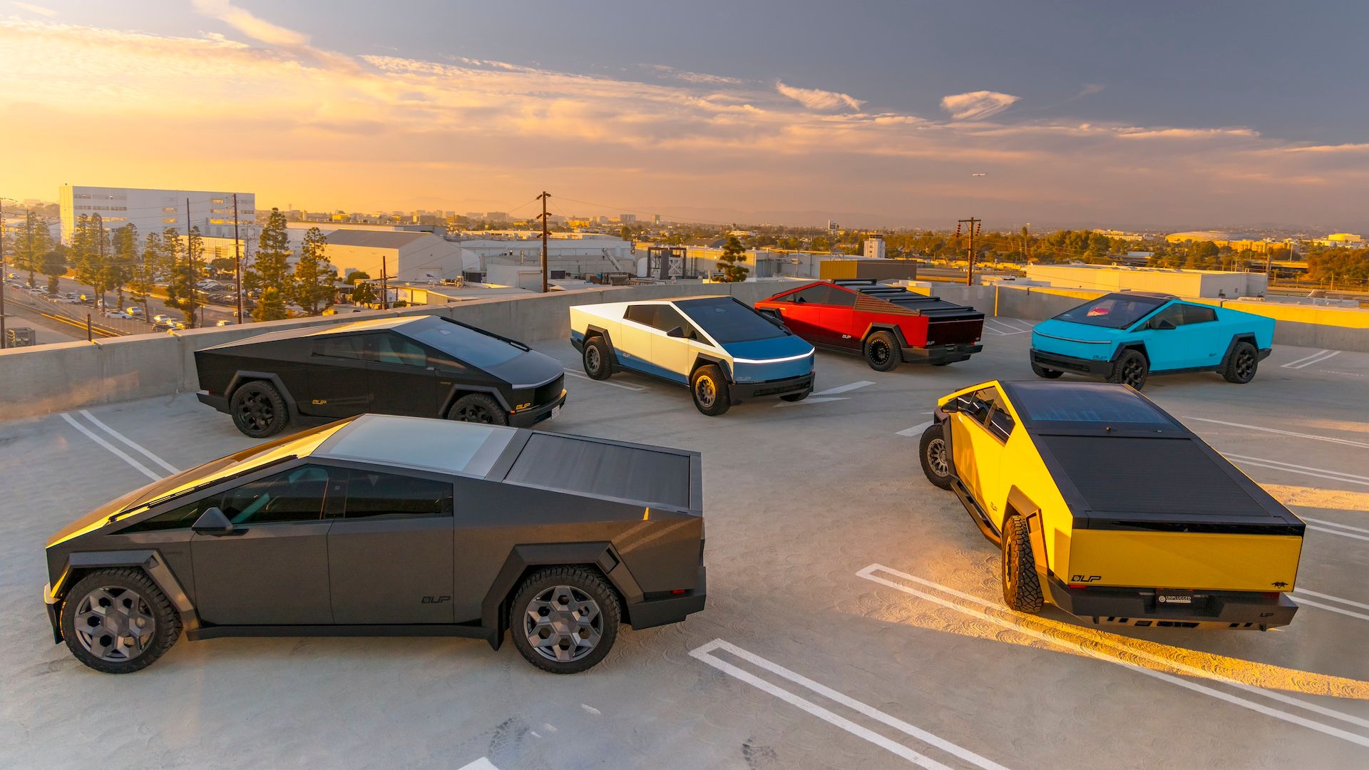 Unplugged Performance Brings 7,200-HP Worth Of Modified Cybertrucks To SEMA