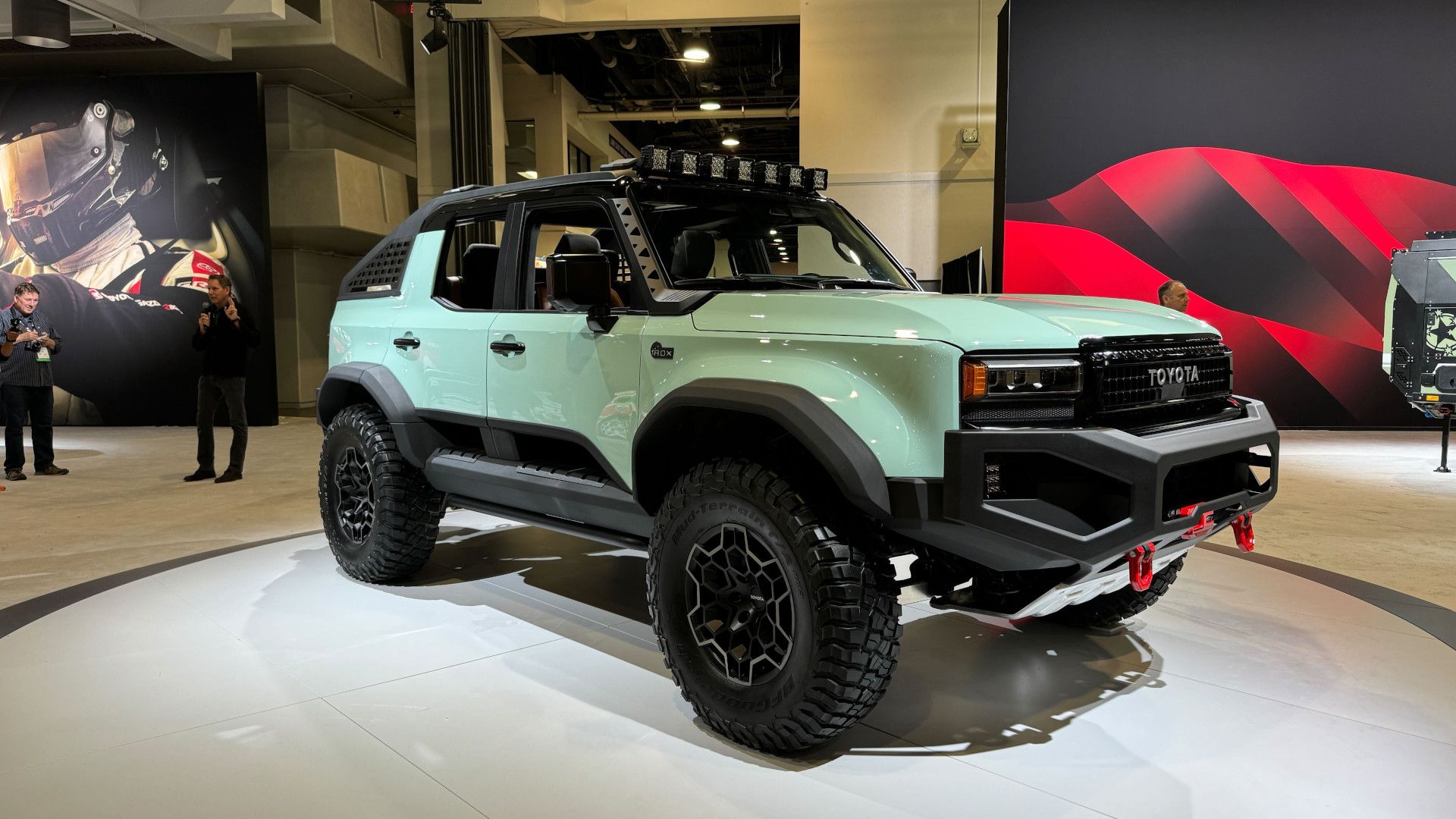 Open-Top Toyota Land Cruiser Is The Answer To Jeep Wrangler Dominance