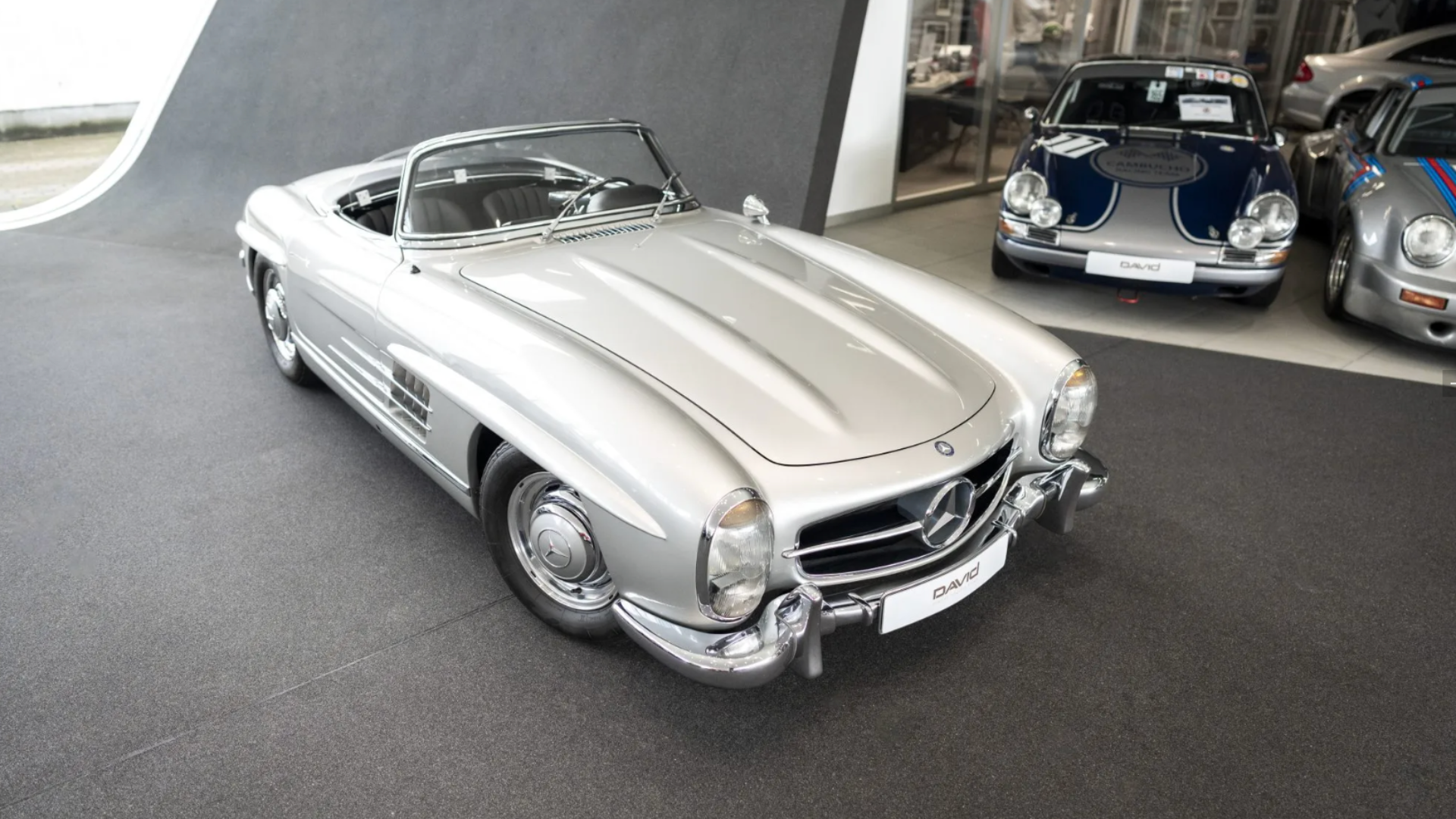 One Of Only 1,858 Mercedes-Benz 300SL Roadsters Is Looking