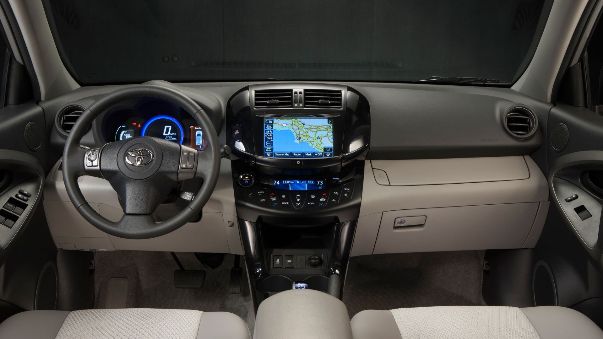 2012 Toyota RAV4 EV Interior Photos