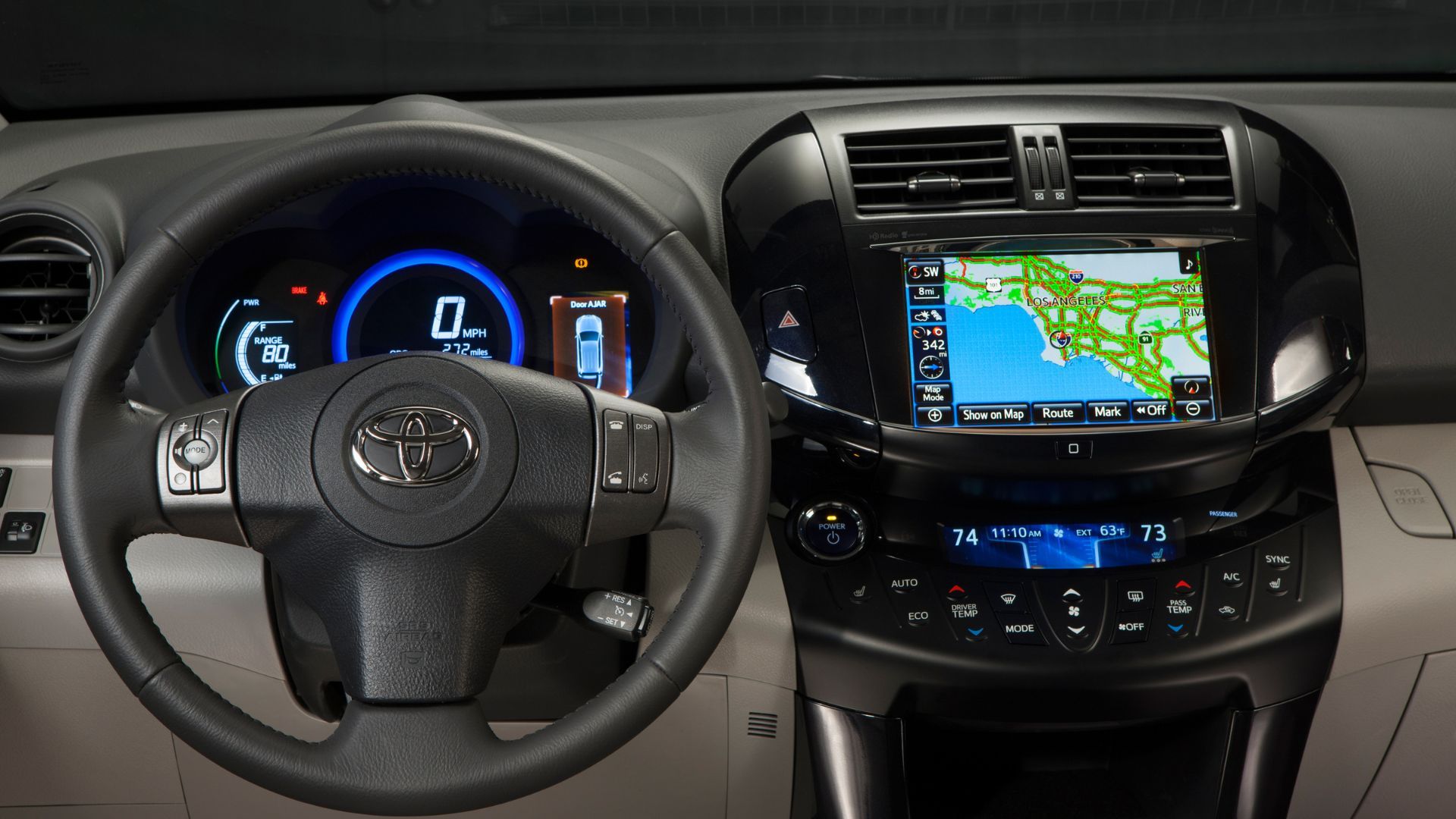2012 Toyota RAV4 EV Interior Photos