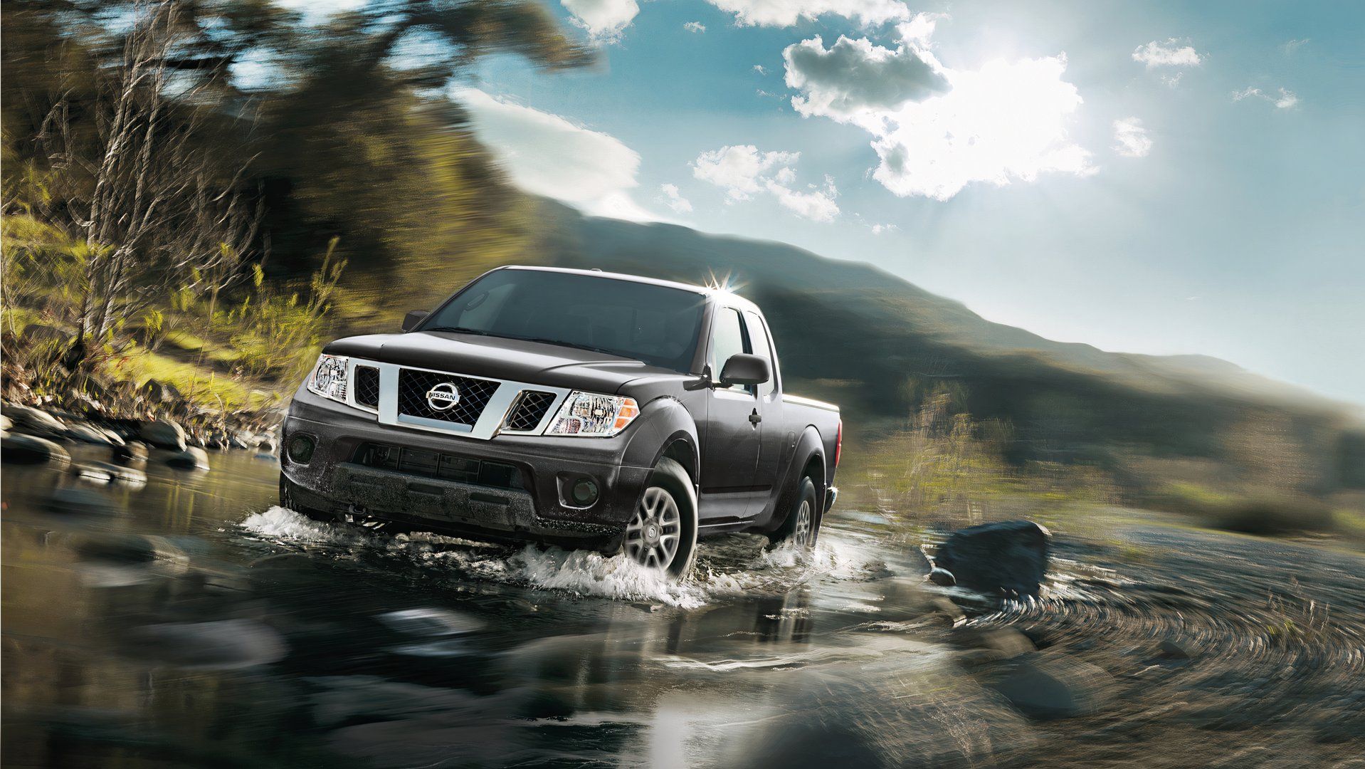2017 Nissan Frontier front 1/4