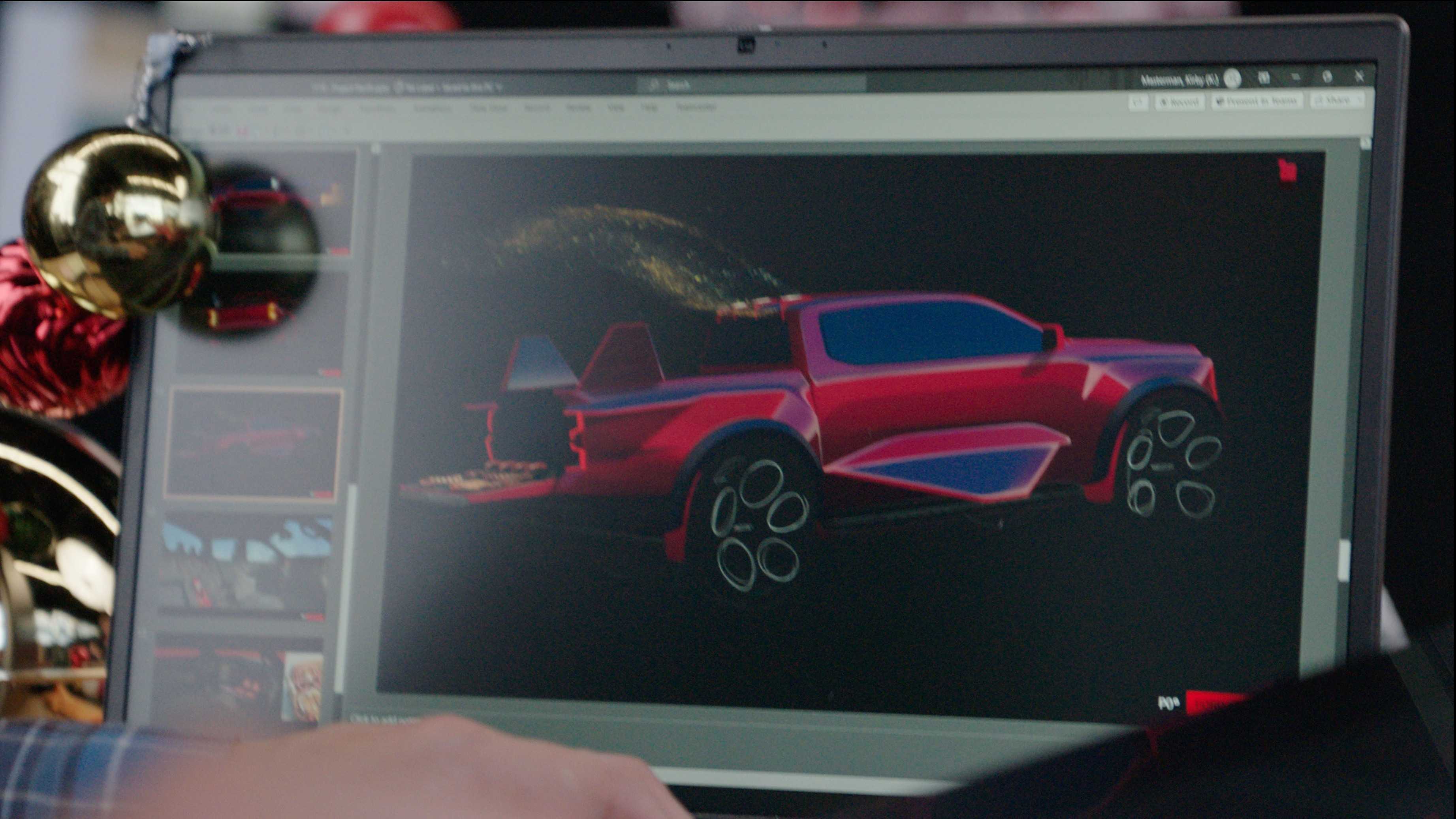 Power Ranger Gingerbread Design Ford Gives Santa Claus A 3-Million-MPH Gingerbread Oven Shaped Like A ...