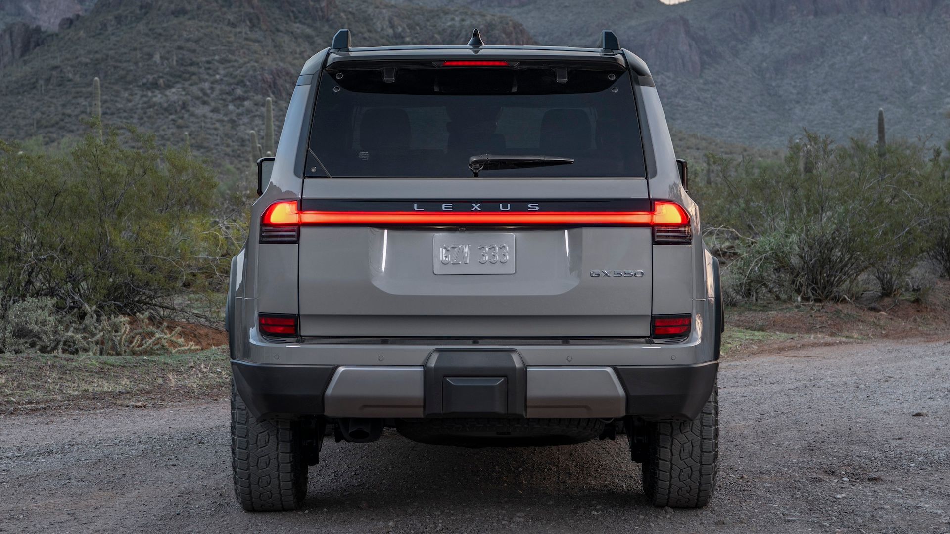 2025 Lexus GX Overtrail w/ Incognito Paint Rear
