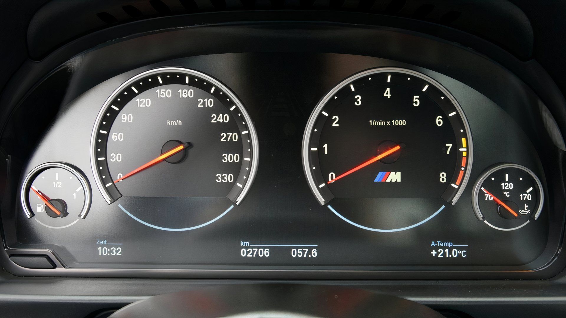 2014 BMW M5 F10 Interior Gauge Cluster