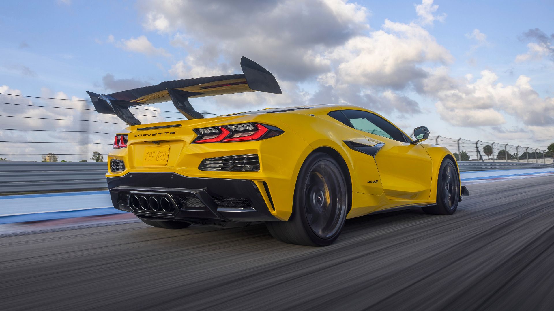 2025 Chevrolet Corvette ZR1 rear 3/4