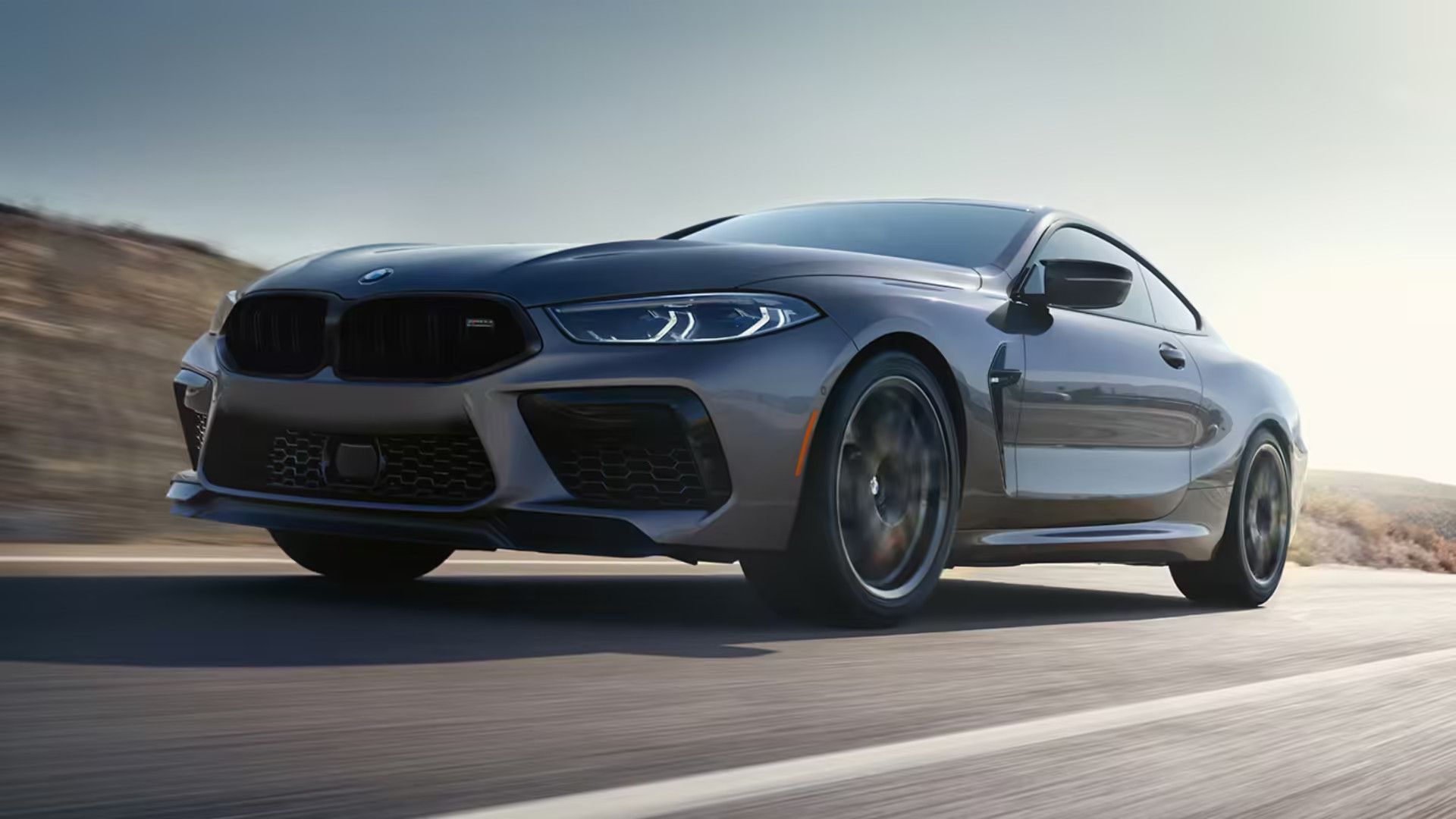 2025 BMW M8 Competition Coupe front 3/4