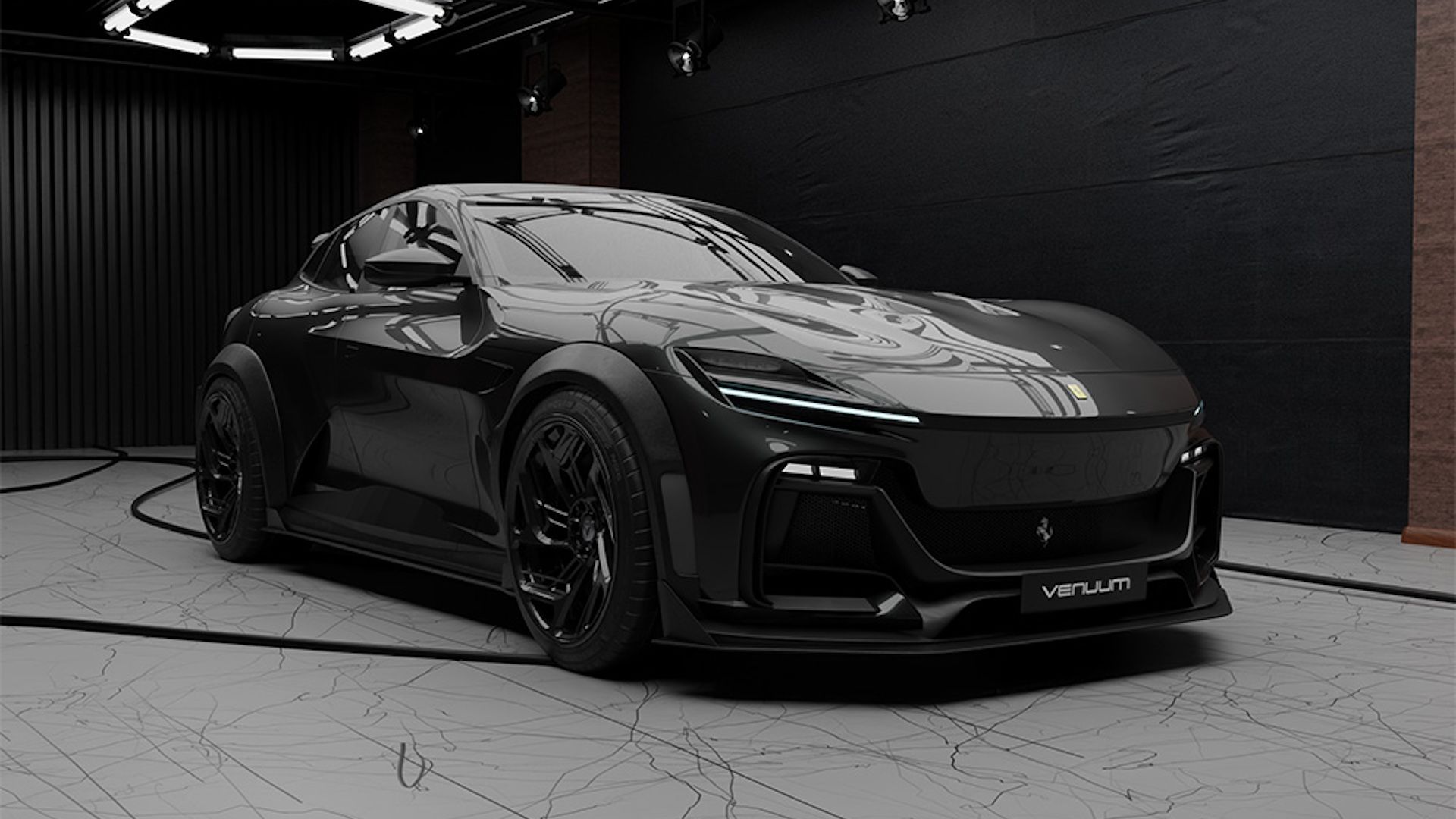 Ferrari Purosangue Becomes A Sinister-Looking Hot Hatch For The Elite