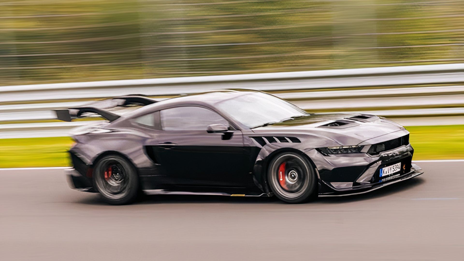 Ford Mustang GTD on Nürburgring