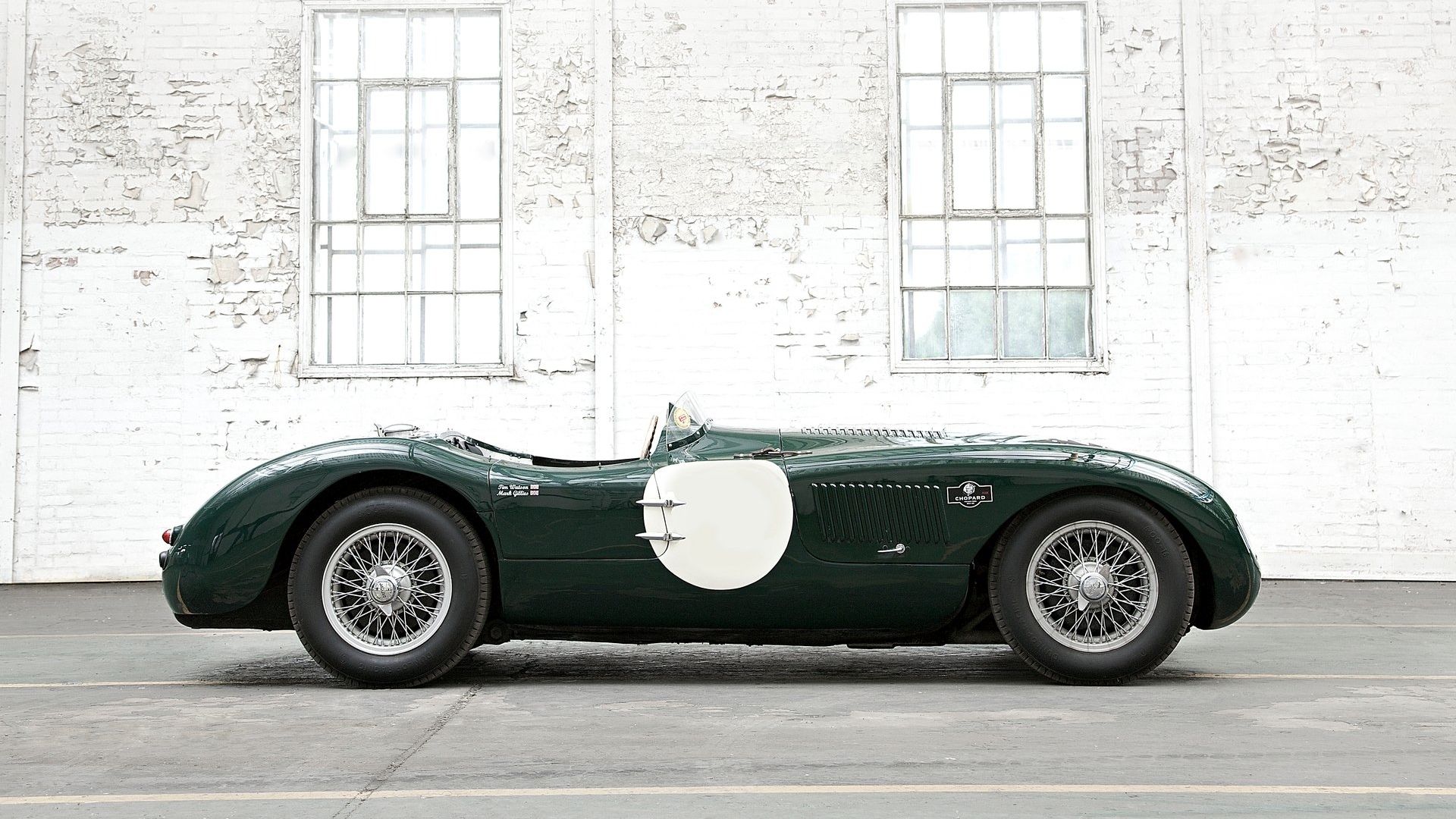 jaguar c-type side green