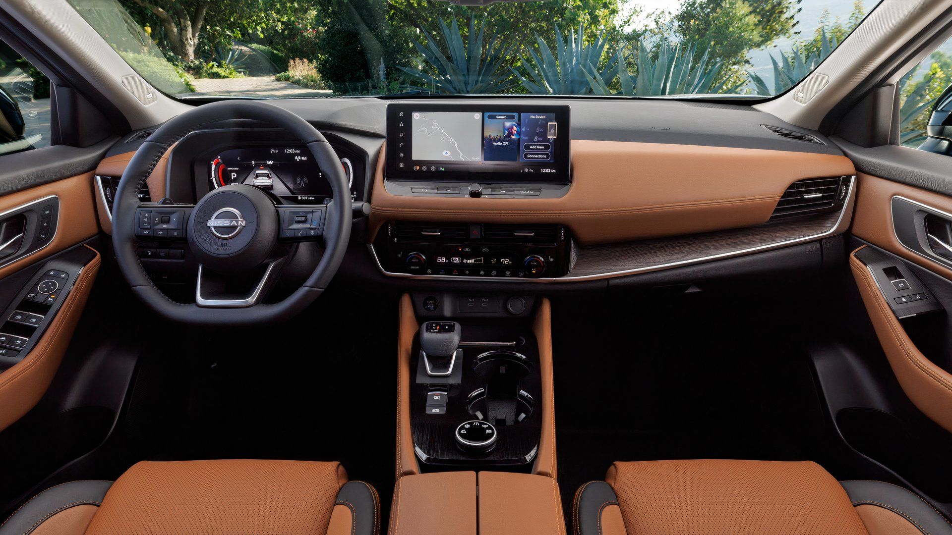 2024 Nissan Rogue interior 
