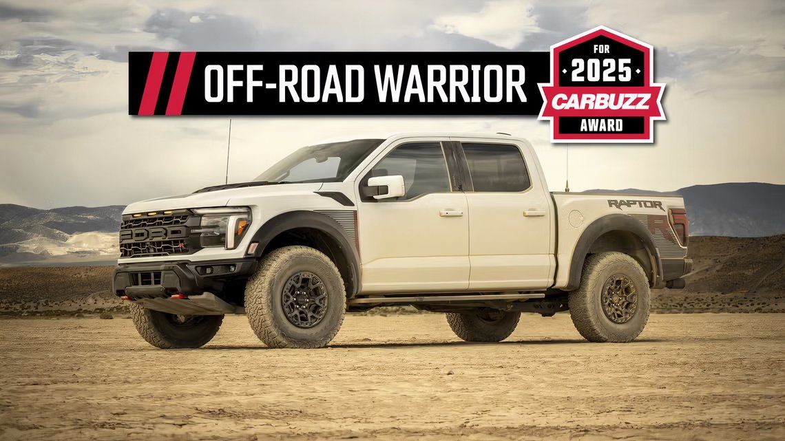 2024 Ford F-150 Raptor R Wins The CarBuzz Off-Road Warrior Award