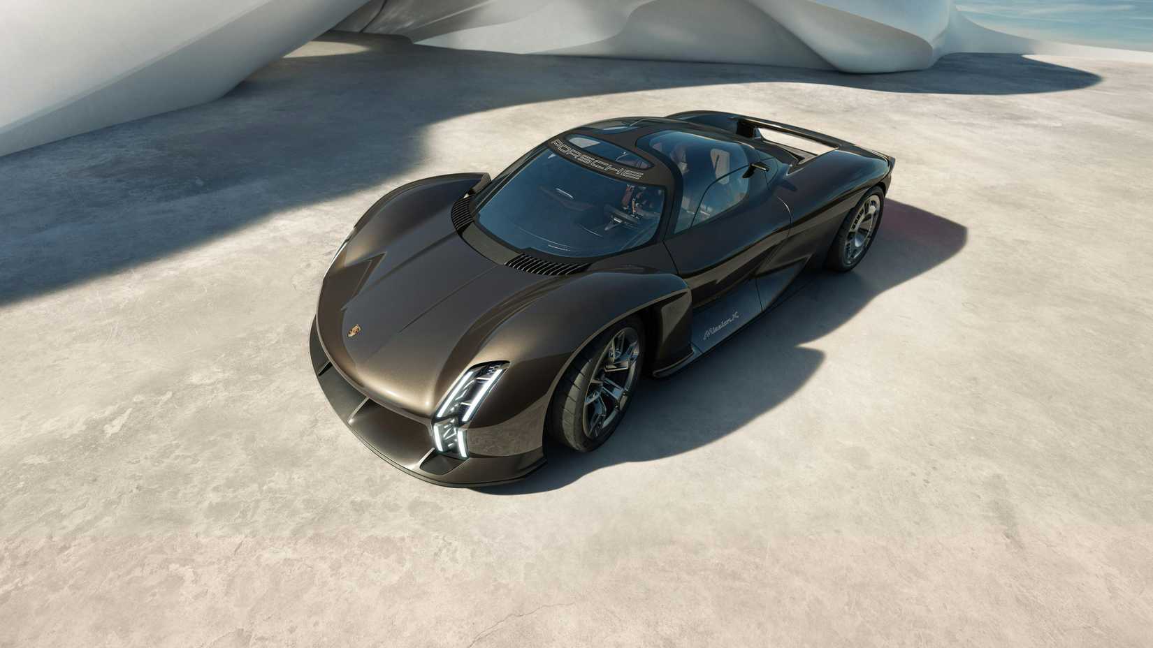 Porsche Mission X Exterior - Front Three Quarter