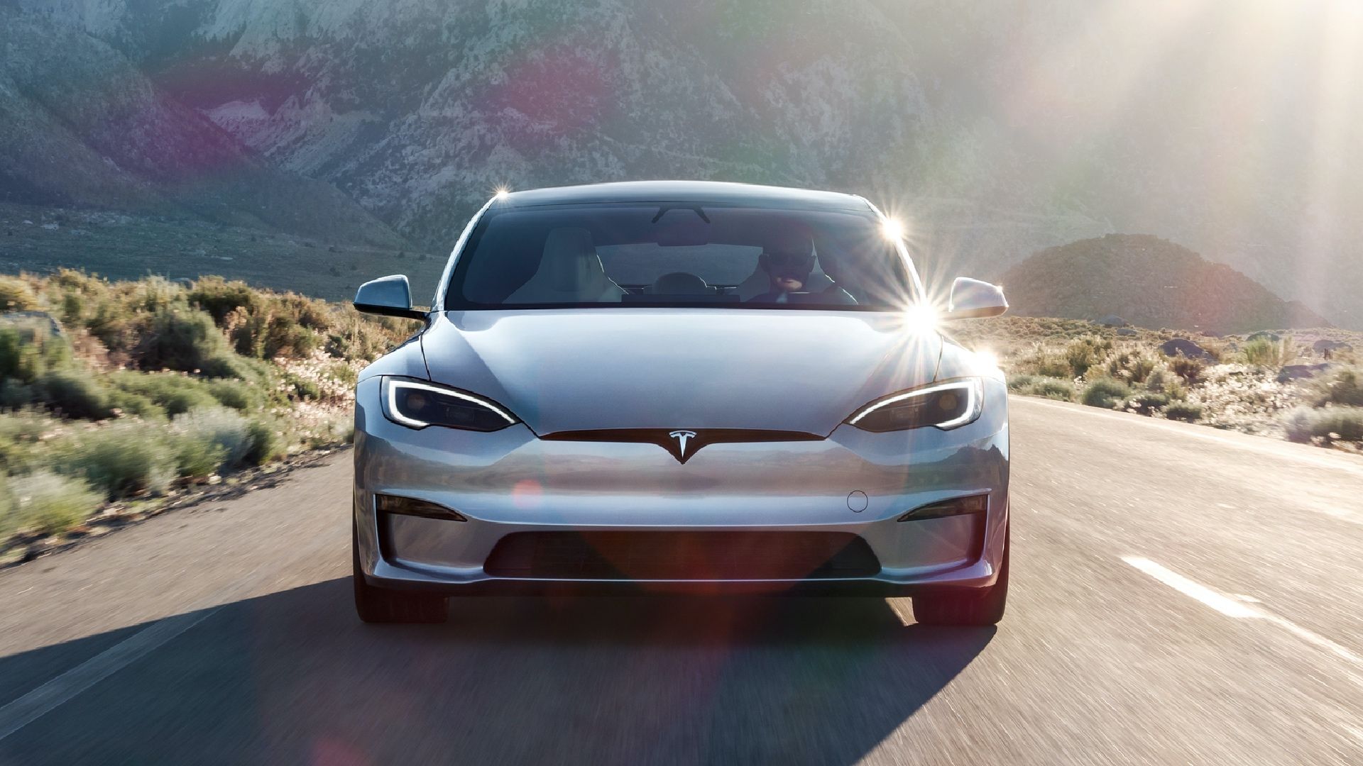 Tesla Model S front