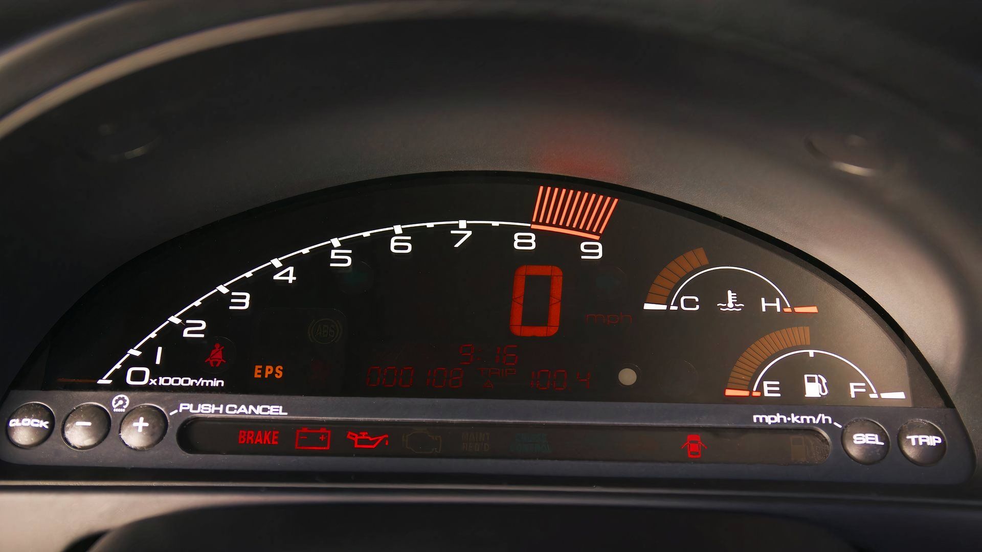 2004-2009 Honda S2000 Gauge Cluster