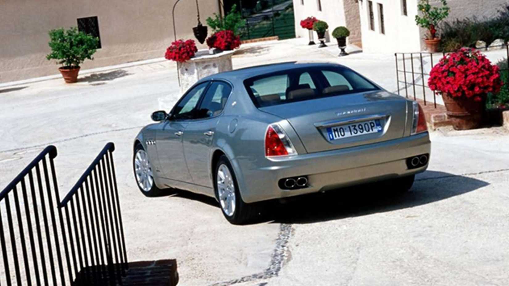 Masserati Rear Maserati Quattroporte: The High-Performance Sedan That Depreciates Like ...