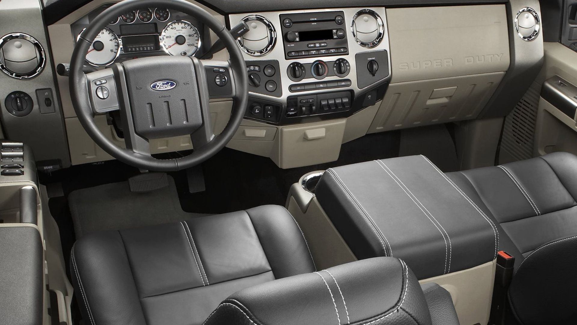2010 Ford F-250 Super Duty Interior Photos, image size:1920x1080