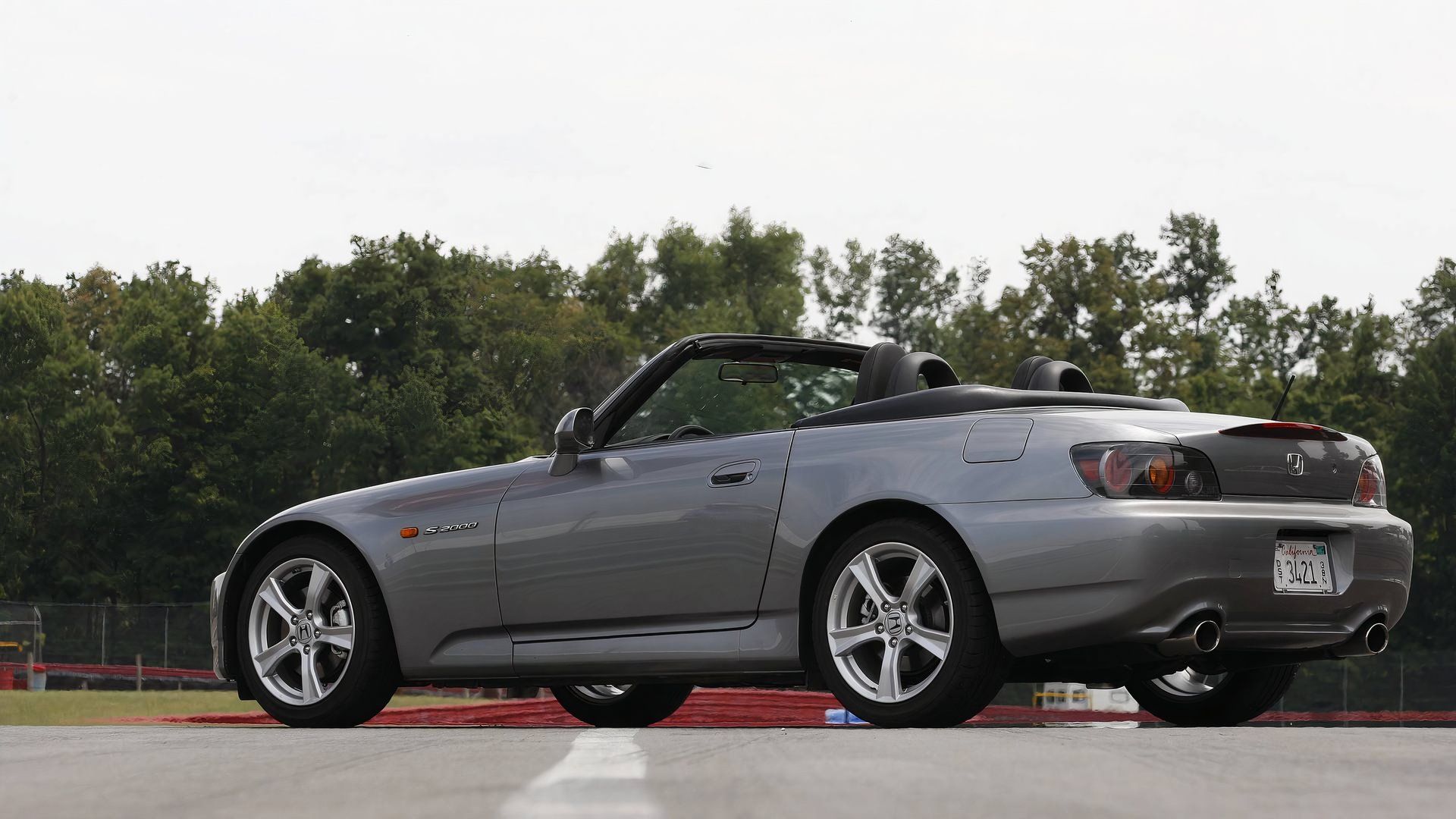 2004-2009 Honda S2000 Rear Angle View