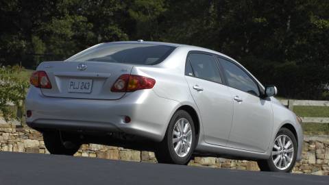 Corolla 2009 Rear 2009 Toyota Corolla Sedan Pricing, Photos & Specs