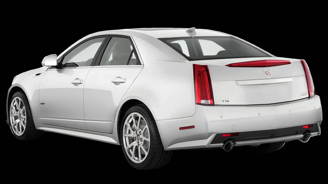 Sedan Angular Rear 2009 Cadillac CTS-V Sedan Exterior Photos