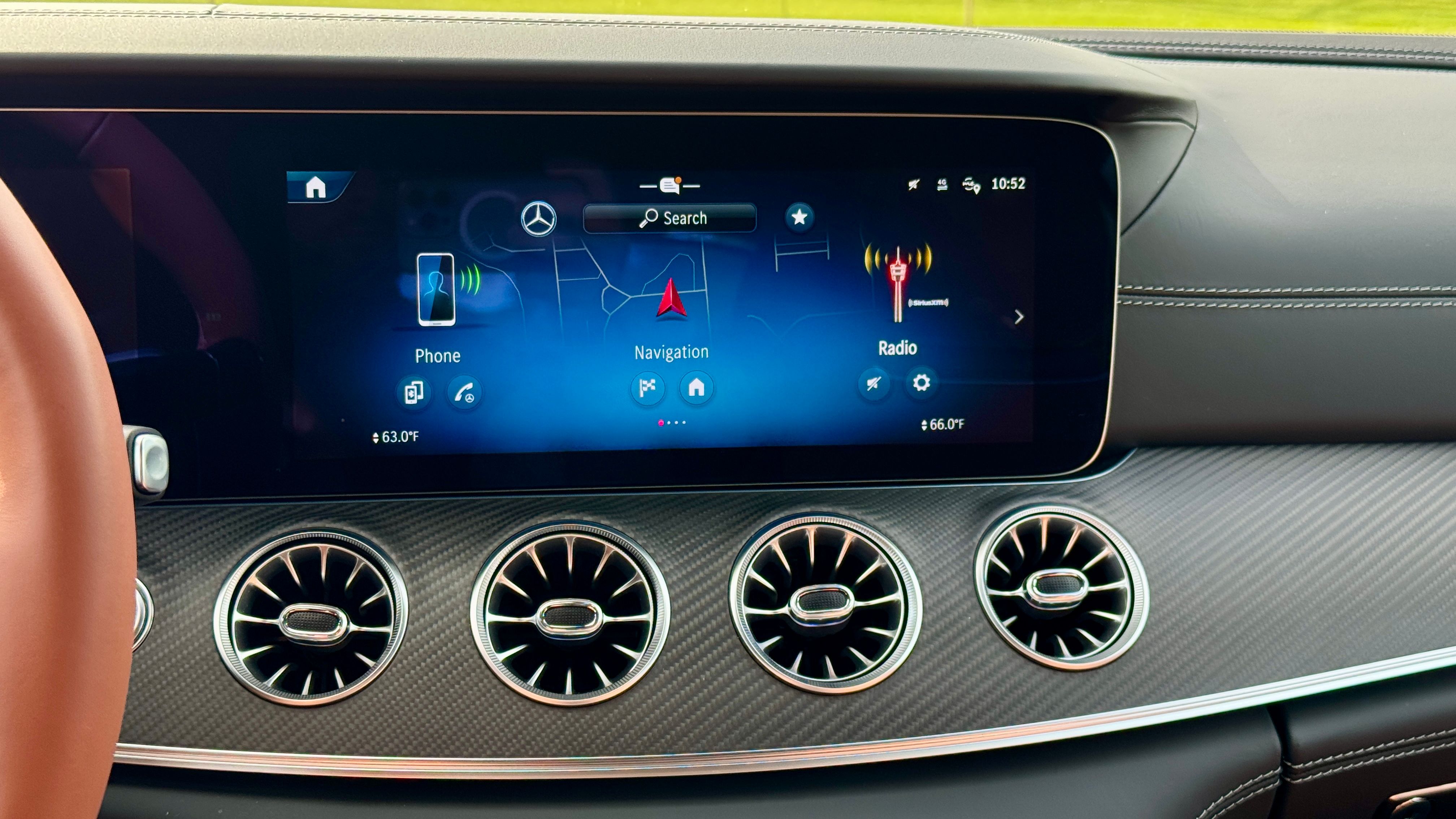 2024 Mercedes-AMG GT 63 S E Performance 4-Door Coupe infotainment