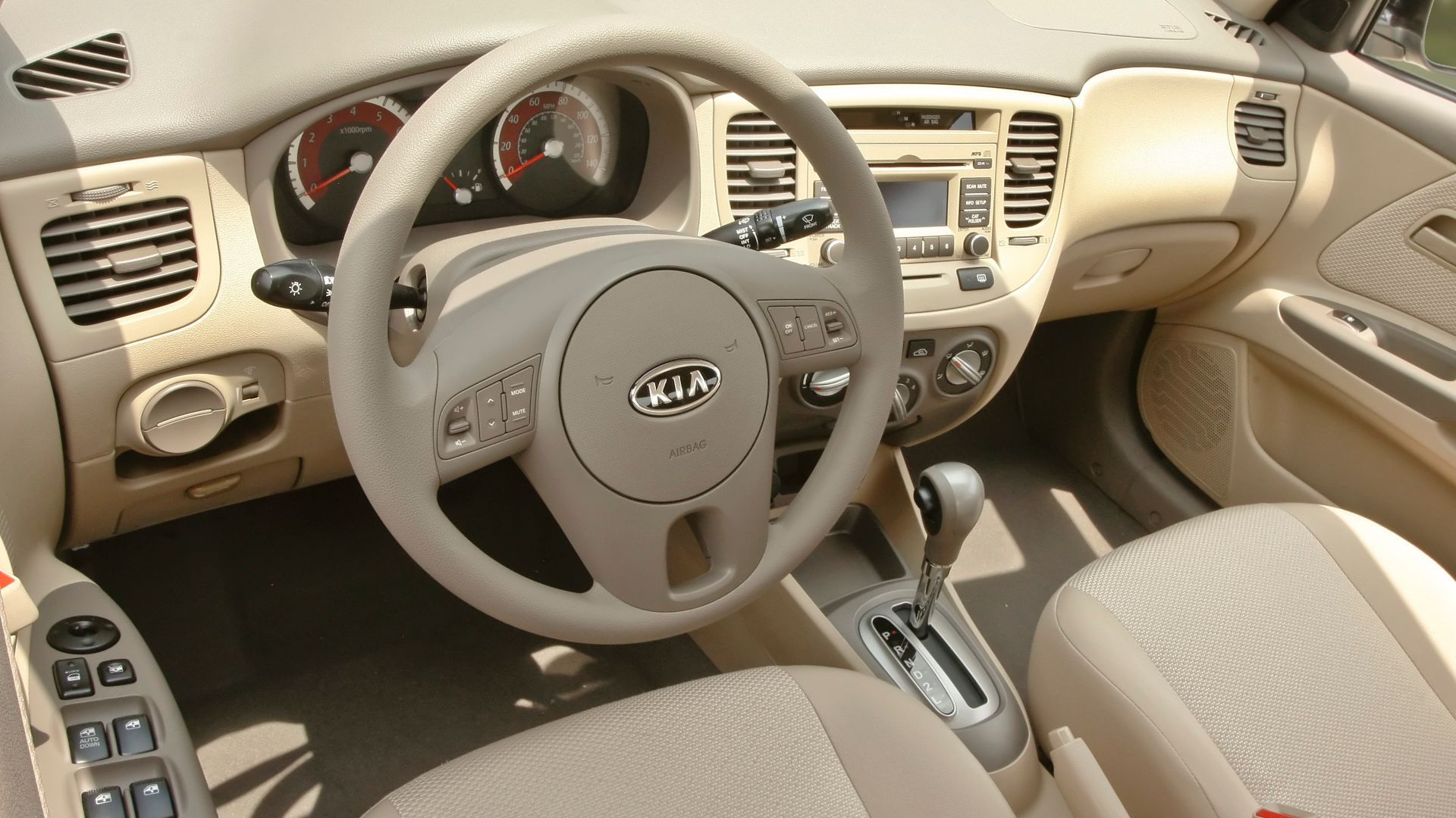2010 Kia Rio Interior Photos