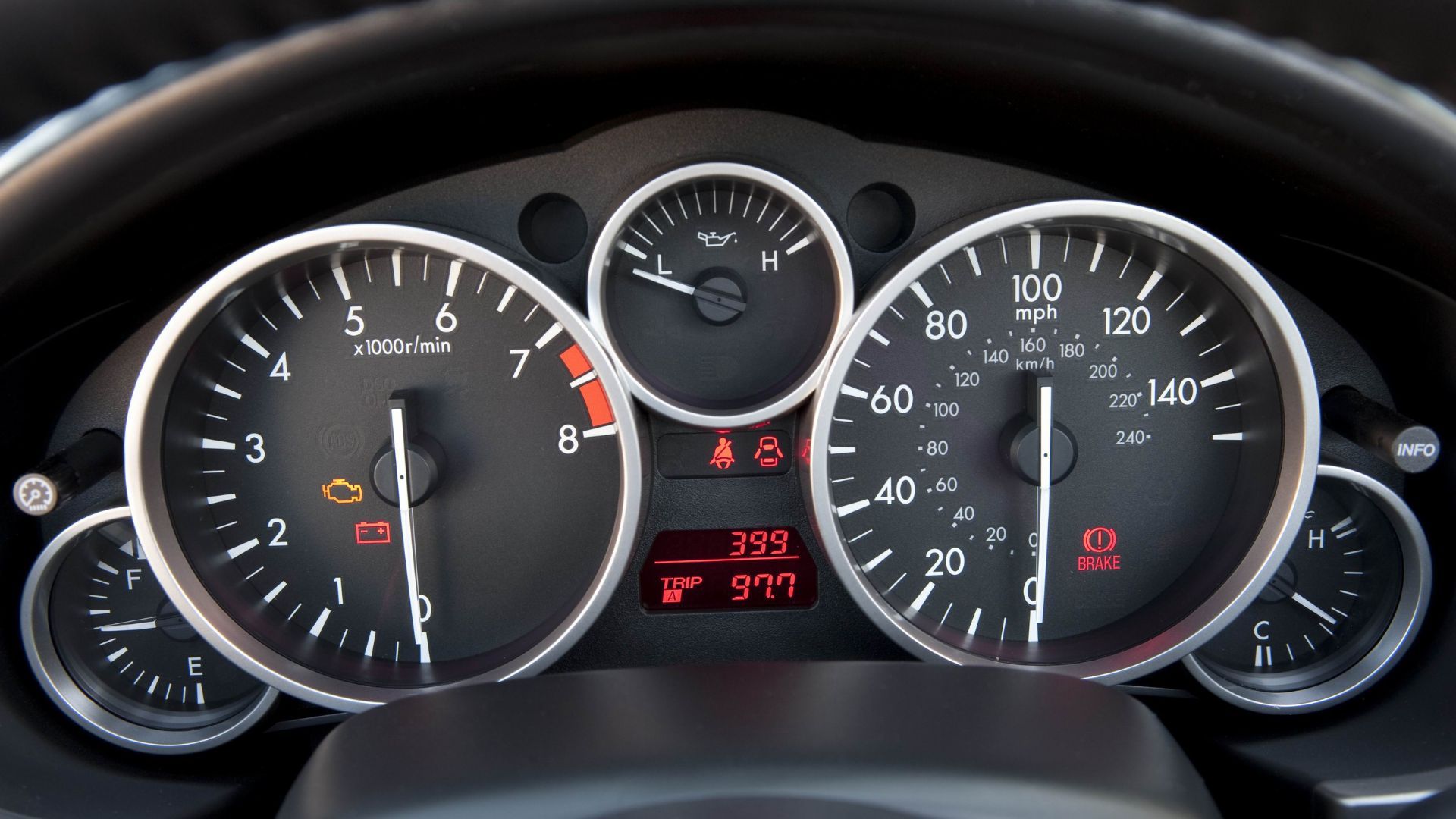 2010 Mazda MX-5 Miata - odometer