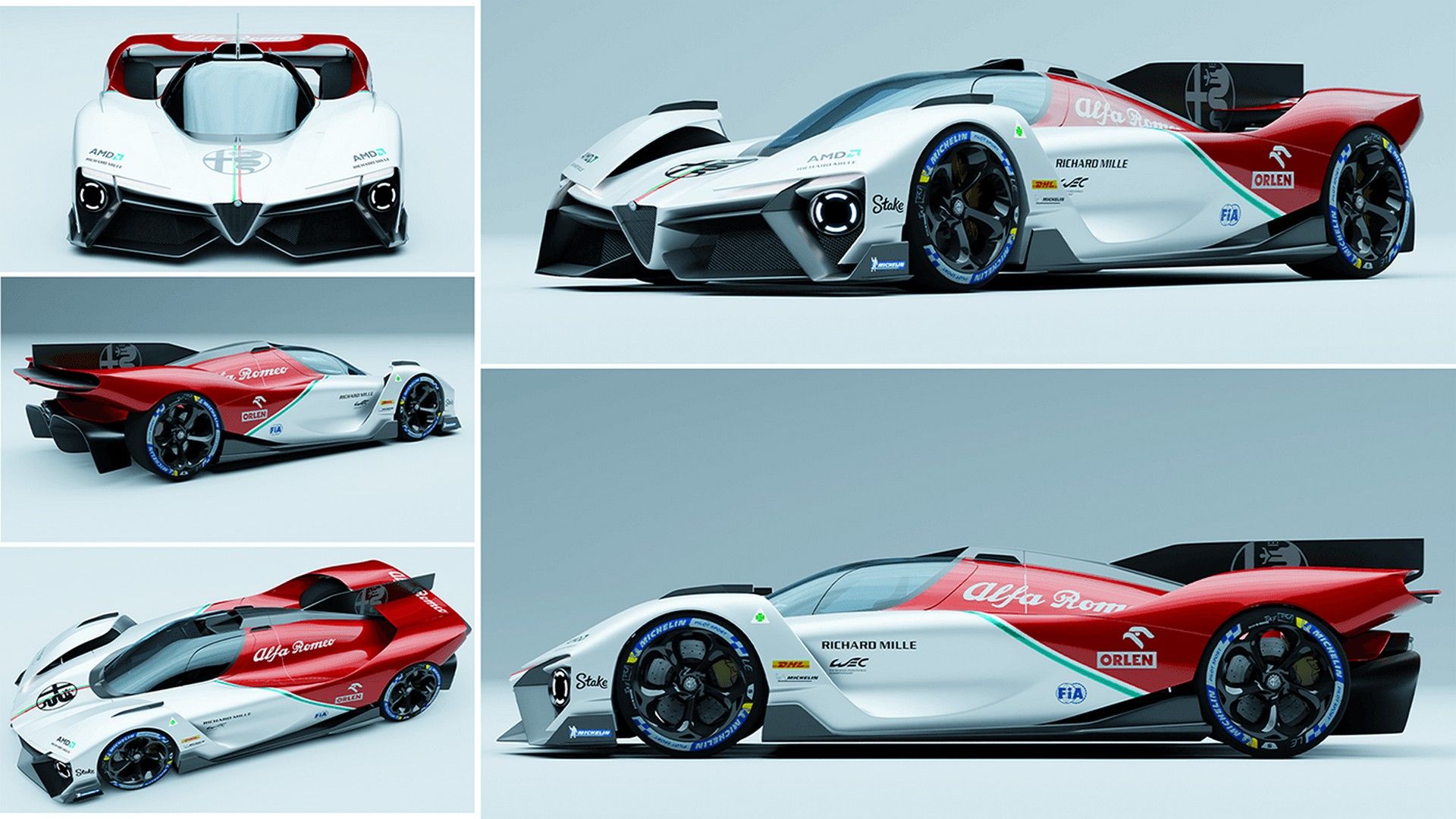 Designer's Alfa Romeo Hypercar Render Envisions A Road-Legal Le Mans Racer