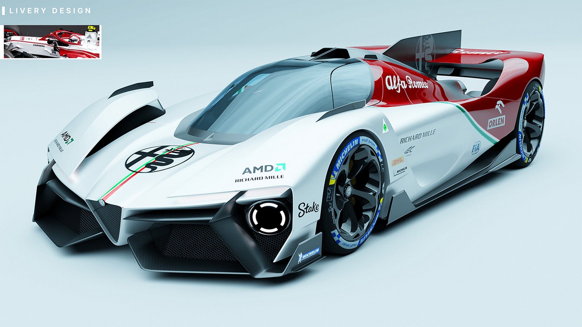 Designer's Alfa Romeo Hypercar Render Envisions A Road-Legal Le Mans Racer